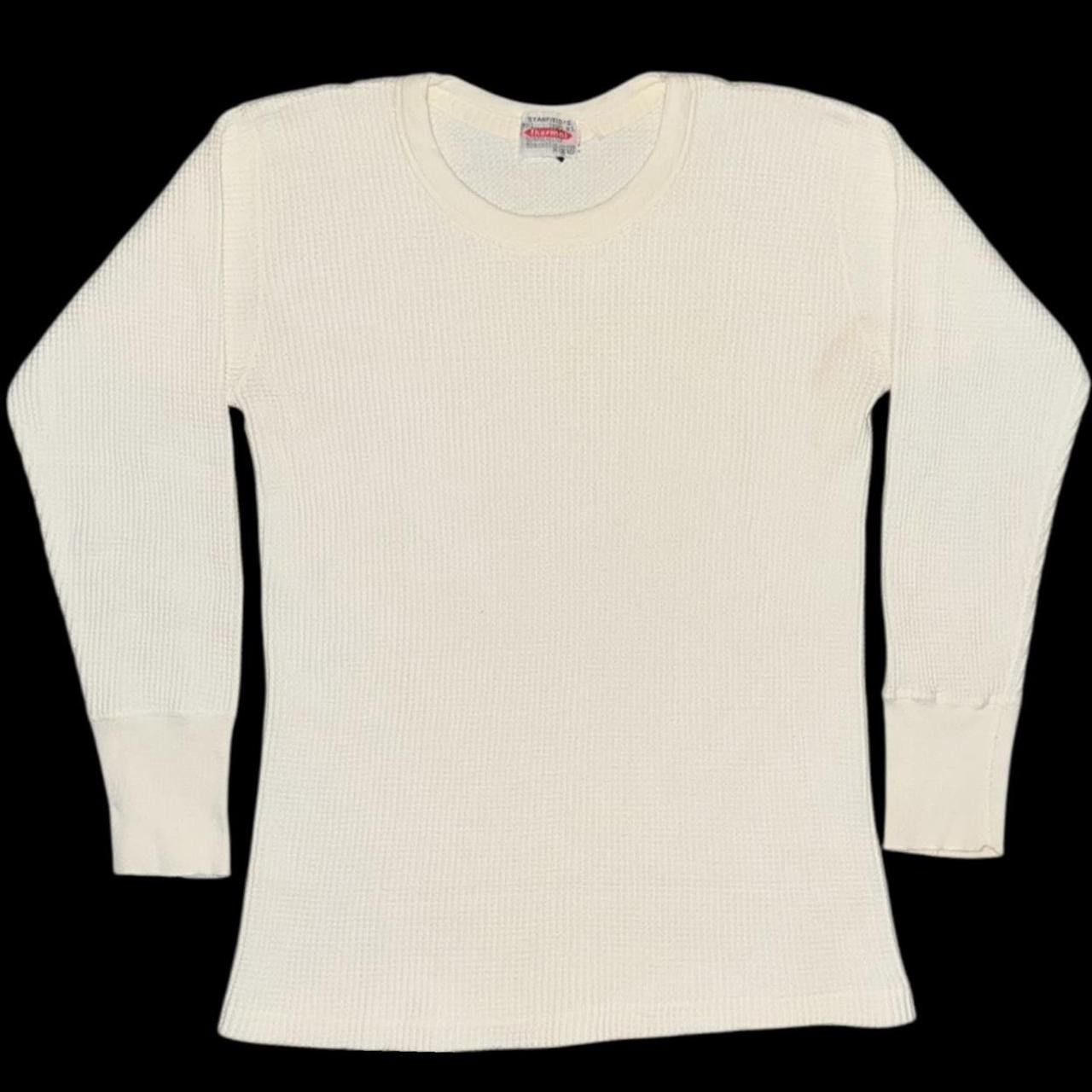 Vintage 1960s Early 70s Stanfield’s Thermal Waffle Knit Longsleeve Size US M / EU 48-50 / 2 - 1 Thumbnail
