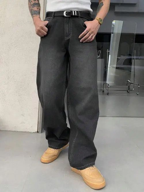 Japanese Brand Tamaki x Chiba Baggy Washed Jeans Street Size US 32 / EU 48 - 3 Thumbnail
