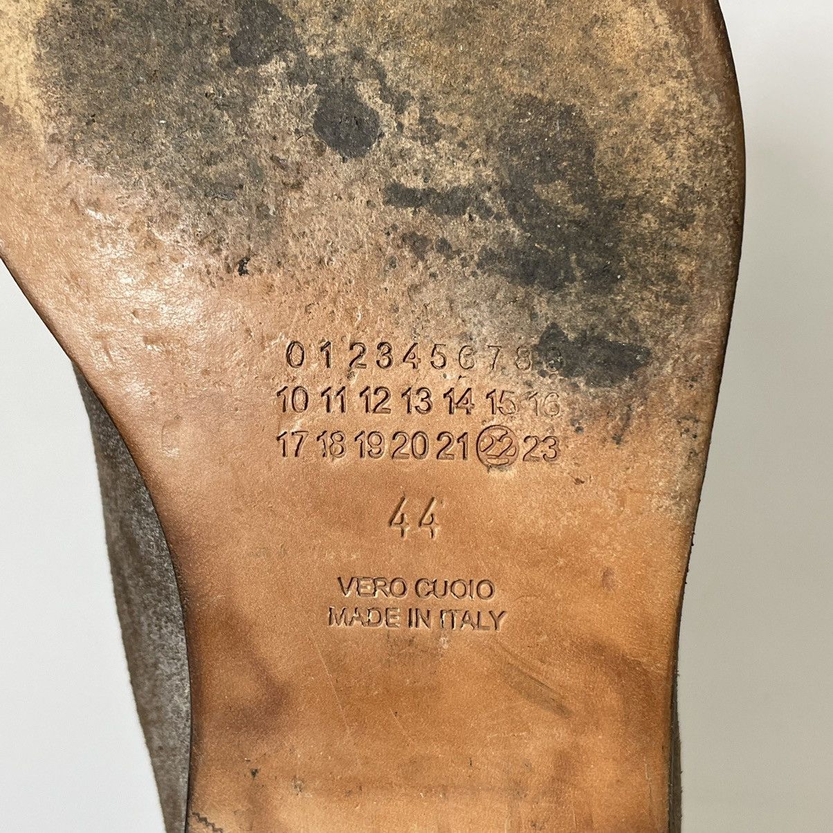 Maison Margiela ‘Mould’ Effect Suede Oxford Shoes Size US 11 / EU 44 - 16 Thumbnail