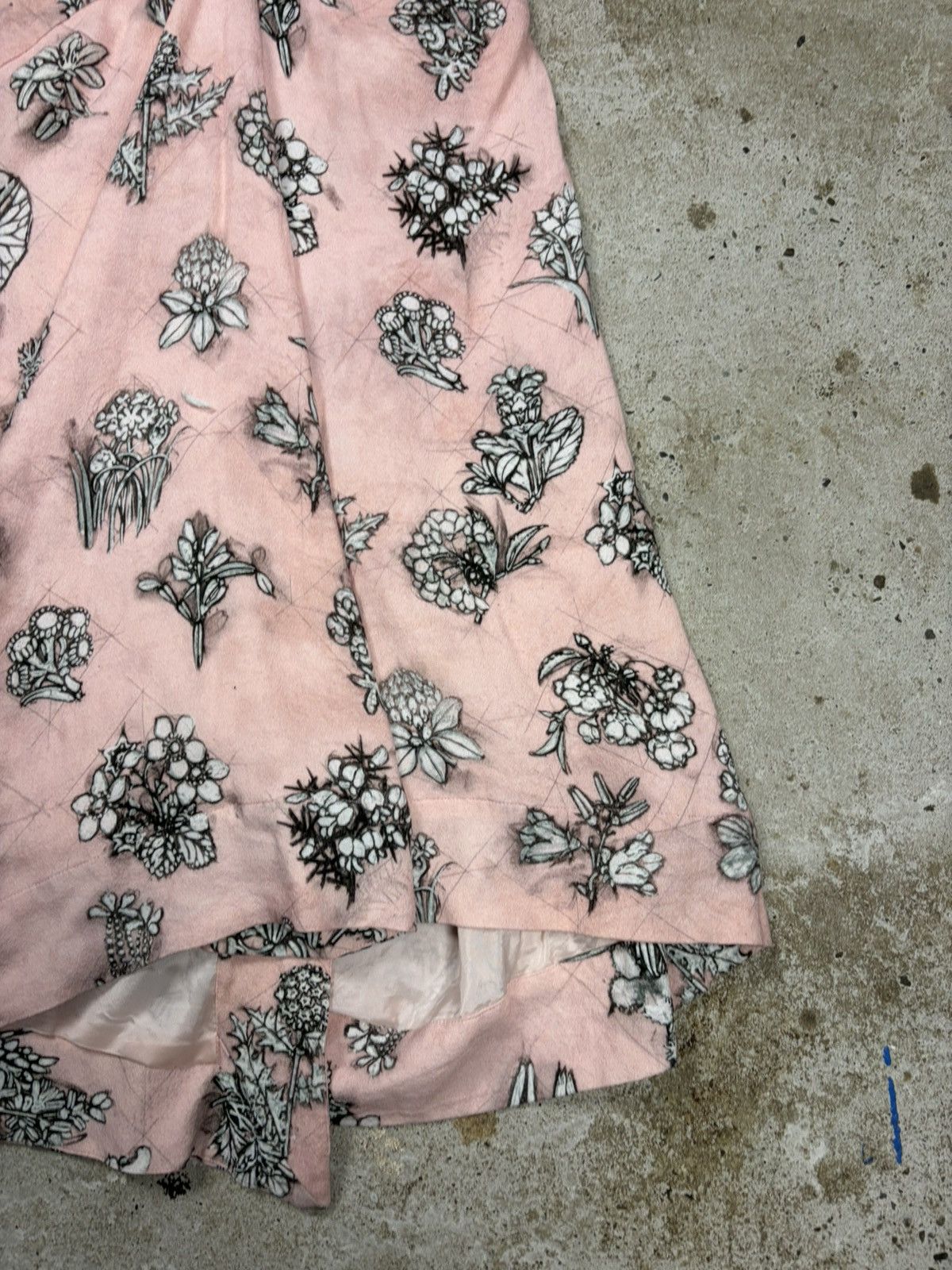Vivienne Westwood Vivienne Westwood Red Label 2013 Pink Floral Print Dress Size M / US 6-8 / IT 42-44 - 16 Thumbnail