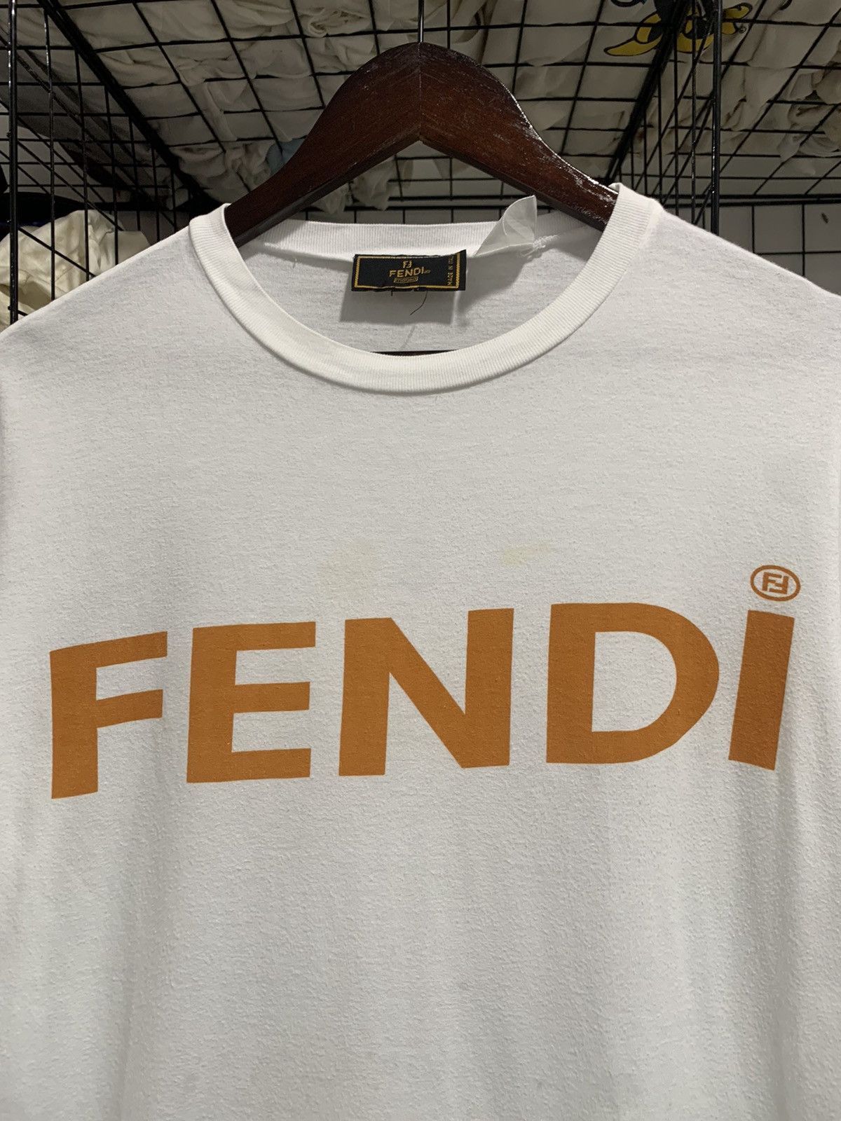 Fendi × Vintage Vintage Fendi Tshirt | Grailed