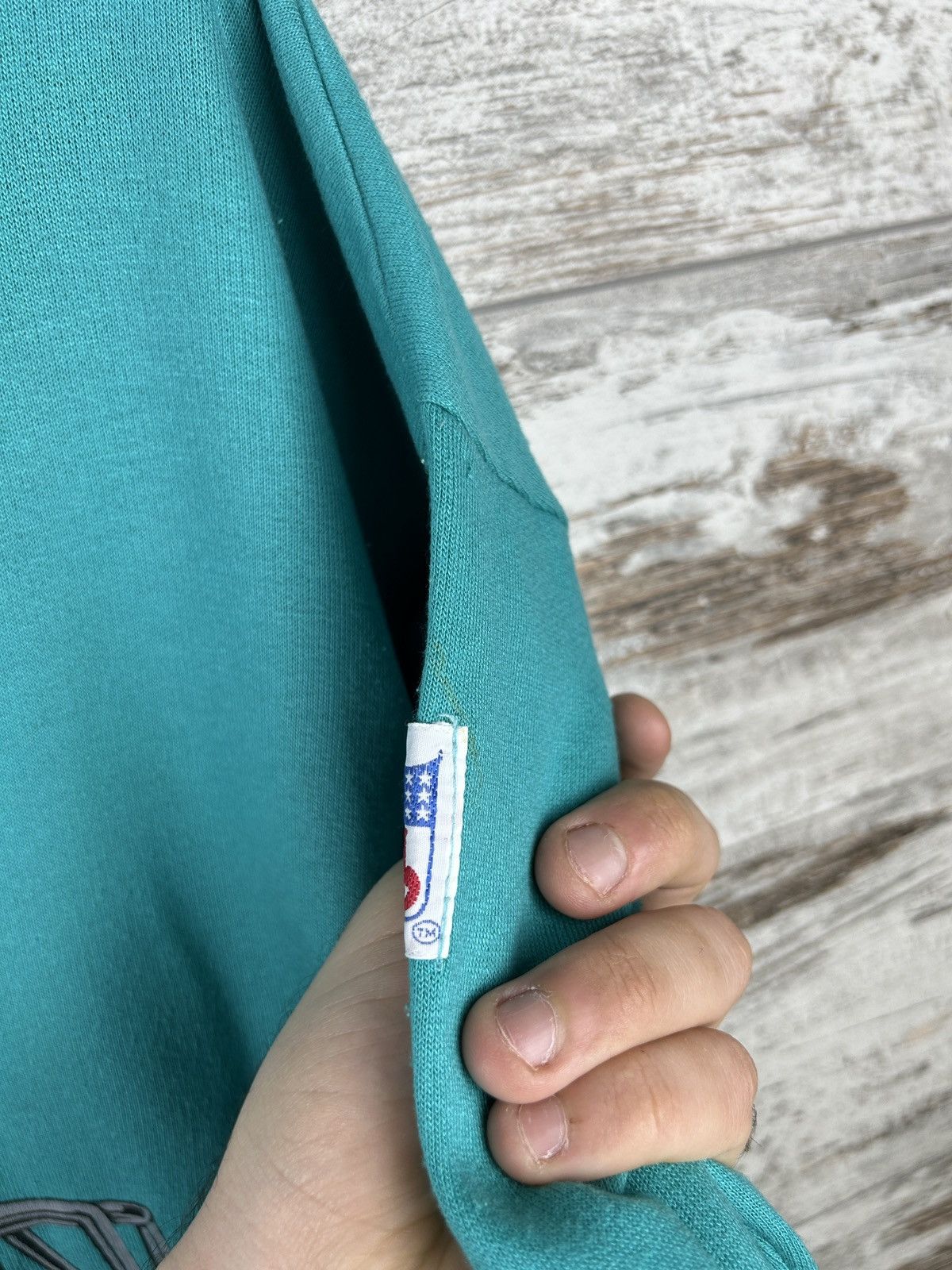 NFL × Russell Athletic × Vintage Vintage 90s Miami Dolphins Crewneck Sweatshirt rare y2k NFL Size US L / EU 52-54 / 3 - 13 Thumbnail