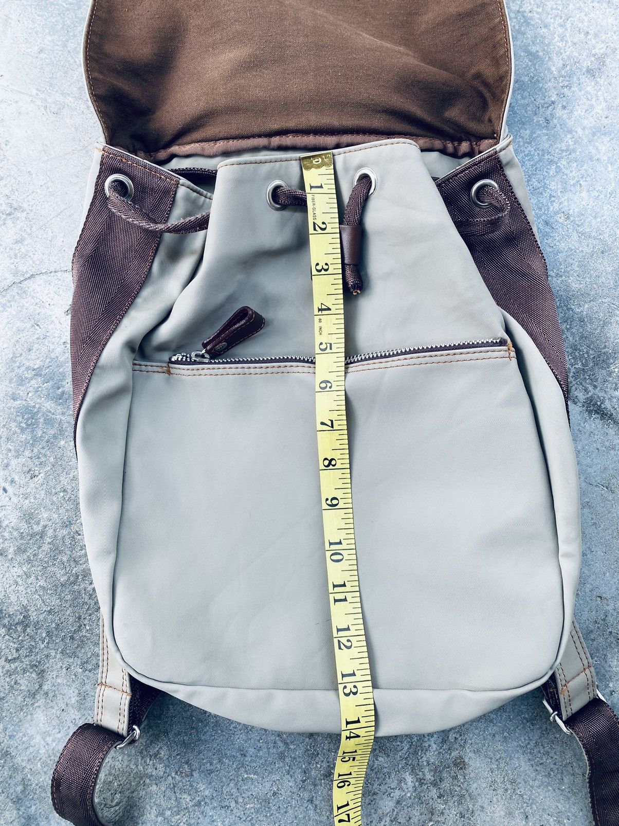 Yohji Yamamoto Vintage Yohji Yamamoto Y’saccs Backpack Size ONE SIZE - 22 Thumbnail