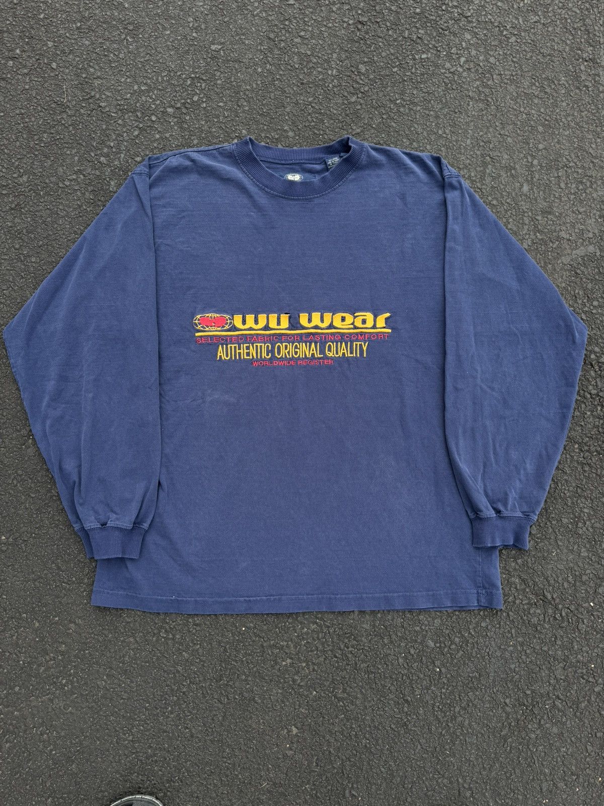 Rap Tees × Vintage × Wu-Tang Clan 1997 Wu-Tang Clan Wu Wear 90’s Vintage Rap Long Sleeve Size US XL / EU 56 / 4 - 10 Thumbnail