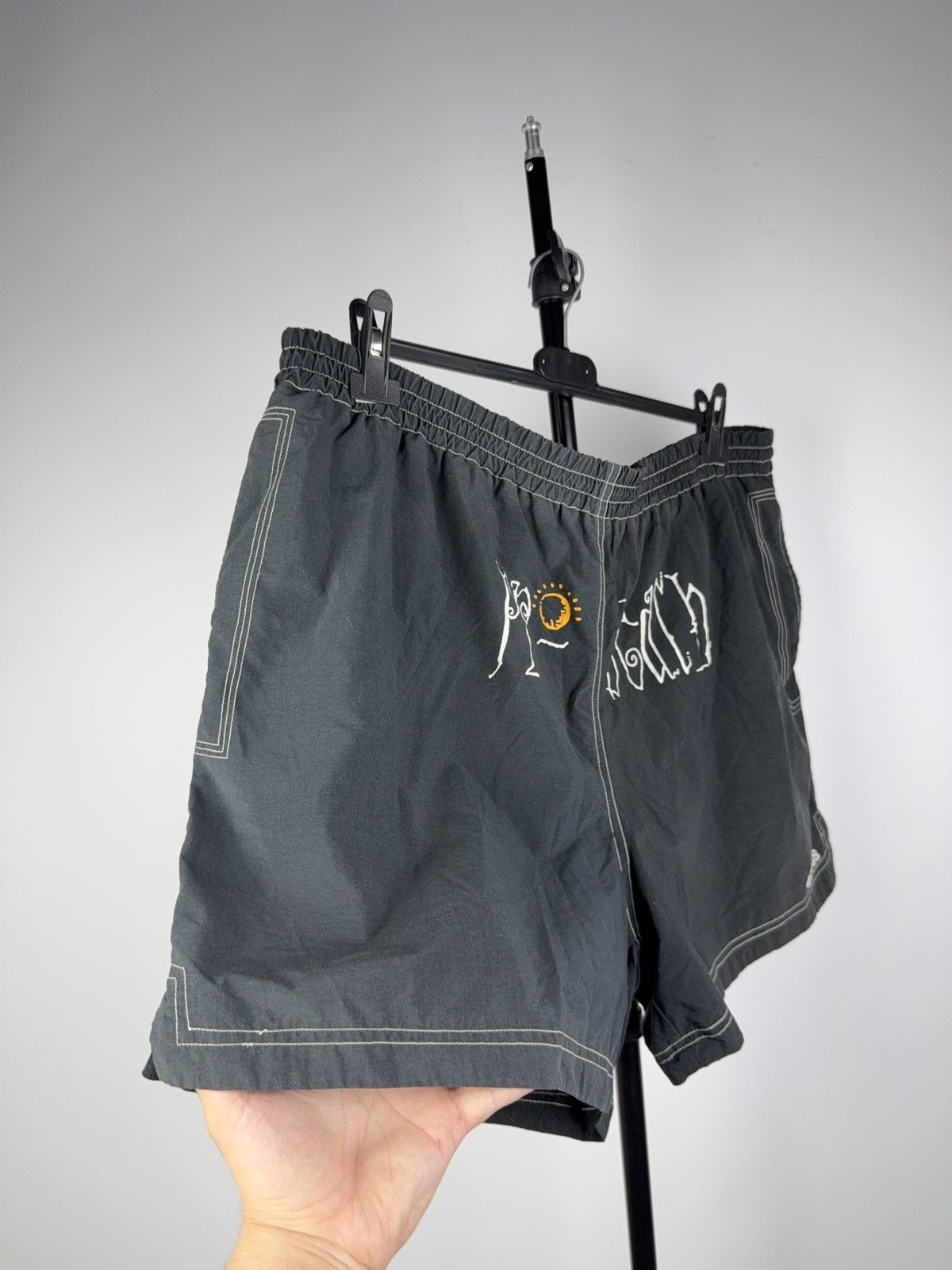 Adidas Vintage 90s Retro Adidas Beach shorts Basketball XL Size US 36 / EU 52 - 2 Thumbnail