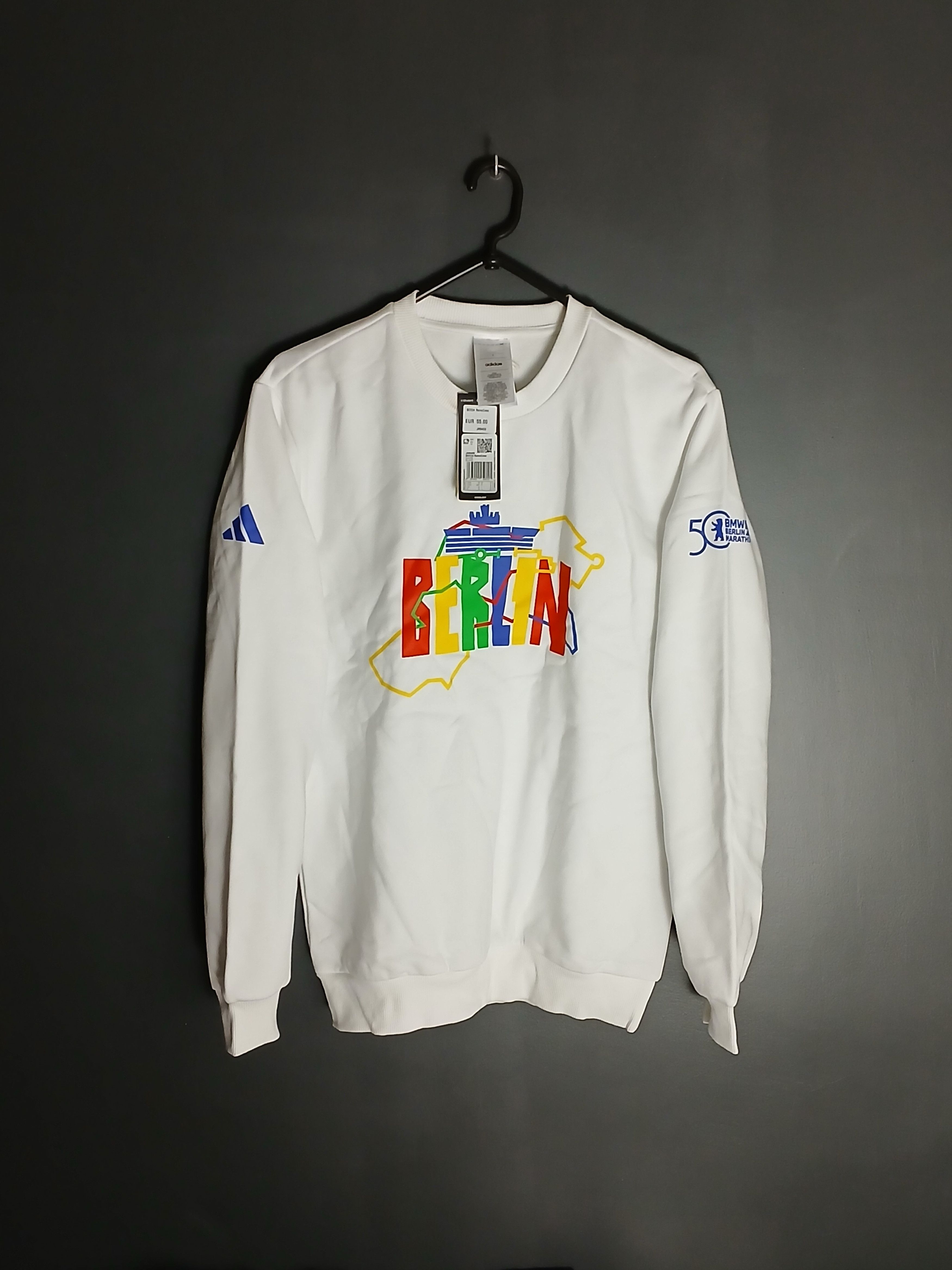 Adidas New Adidas BMW Berlin Marathon Running Sweatshirt Size US S / EU 44-46 / 1 - 1 Thumbnail
