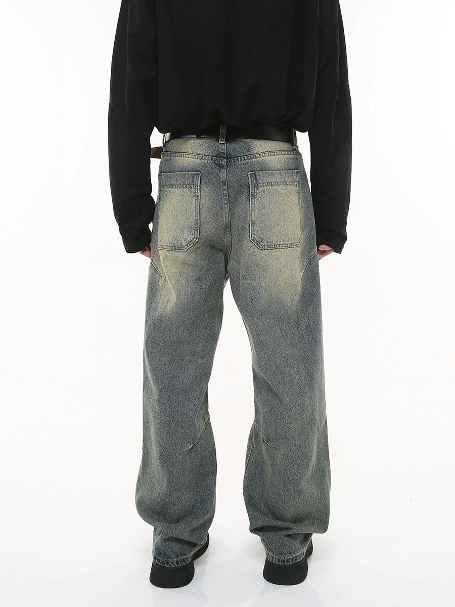 Vintage Vintage washed high street jeans loose Size US 32 / EU 48 - 2 Thumbnail