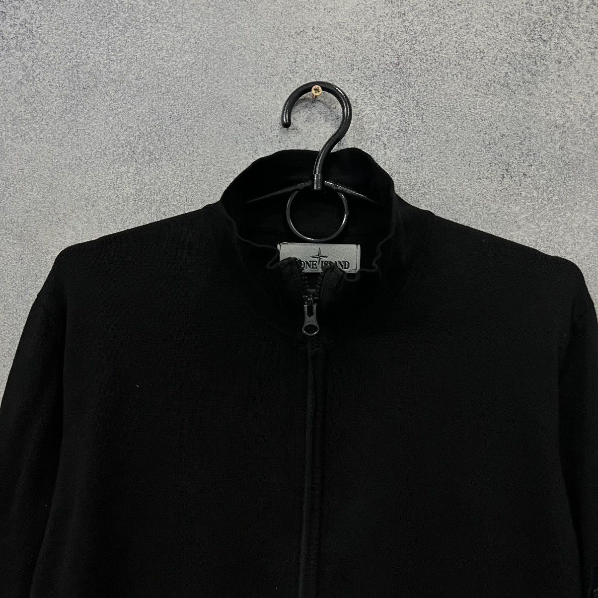Stone Island Stone Island Knit Zip Sweater Sz S Black Size US S / EU 44-46 / 1 - 4 Thumbnail