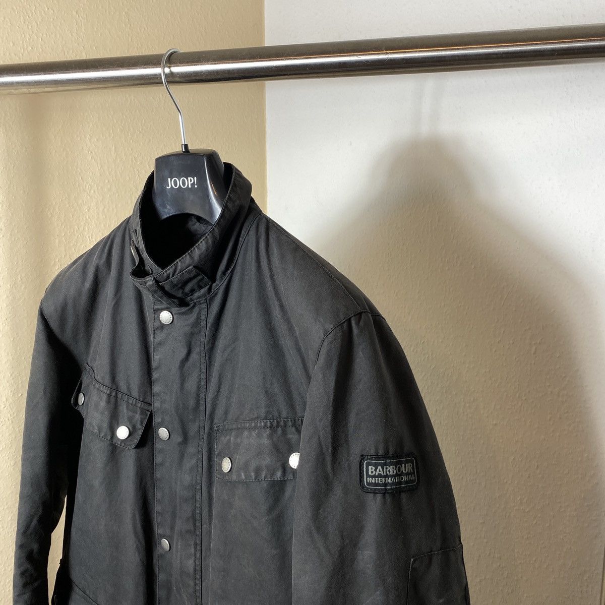 Barbour Wax jacket Barbour International black Size US S / EU 44-46 / 1 - 3 Thumbnail