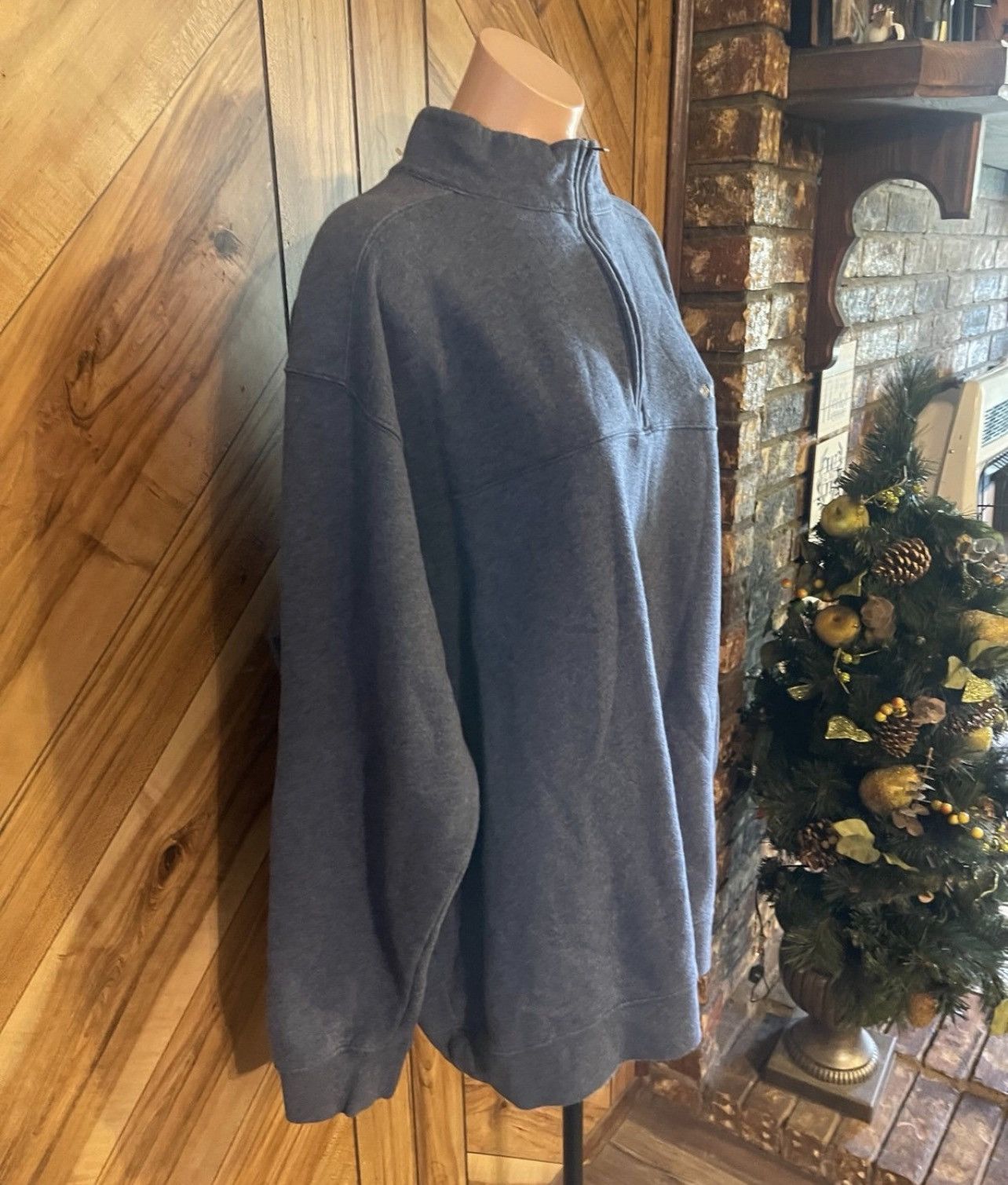Columbia Columbia Men’s XXL Hart Mountain II Blue Half Zip Sweatshirt Size US XXL / EU 58 / 5 - 3 Thumbnail