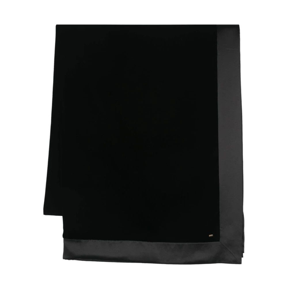Saint Laurent Paris o1la1rc1a1025 Size: OS / Large Scarf in Velvet and Silk Size ONE SIZE - 1 Thumbnail
