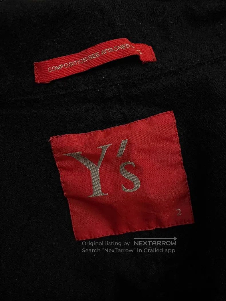 Yohji Yamamoto Yohji Yamamoto Black dovetail felt blazer jacket Size XS / US 0-2 / IT 36-38 - 5 Thumbnail