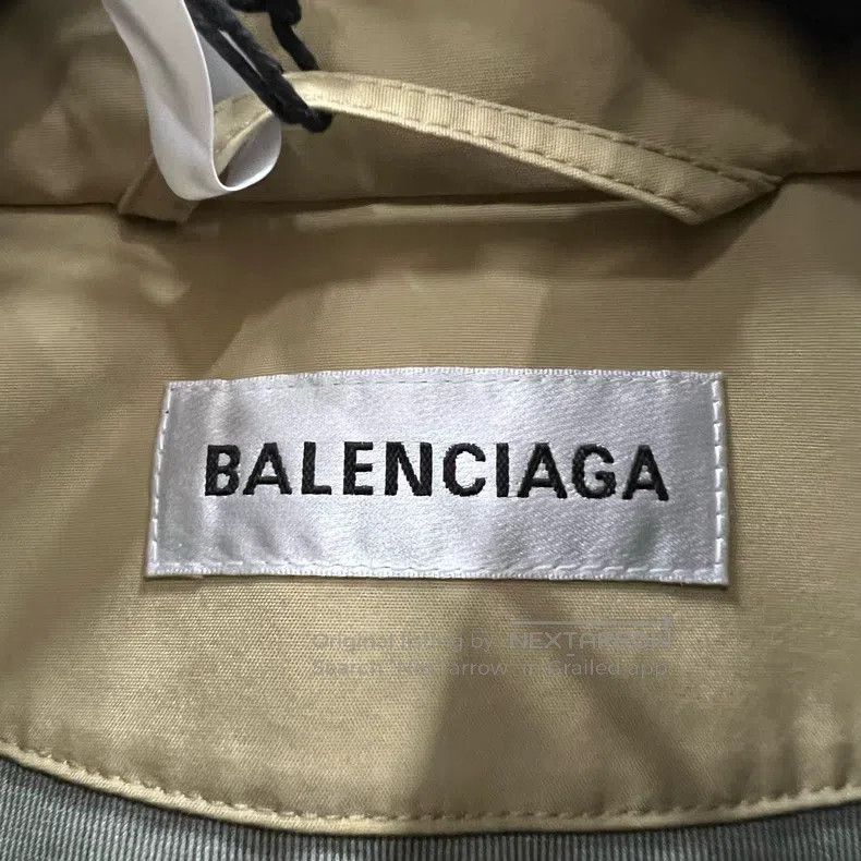 Balenciaga Balenciaga Back Large Logo Printed Jacket Size XXS / US 00 / IT 34 - 4 Thumbnail