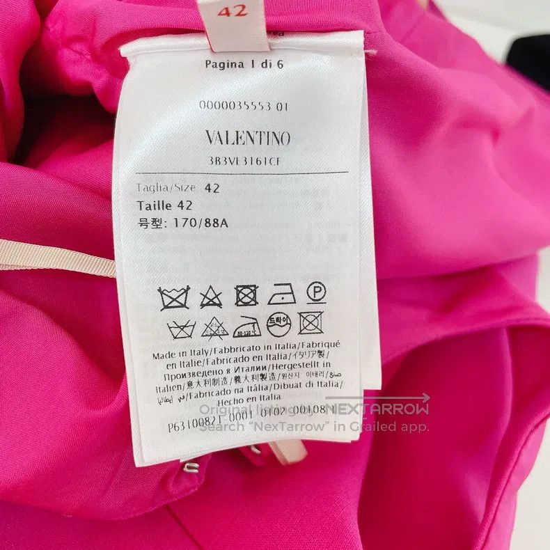 Valentino Valentino Rose red jumpsuit Size S / US 4 / IT 40 - 7 Thumbnail