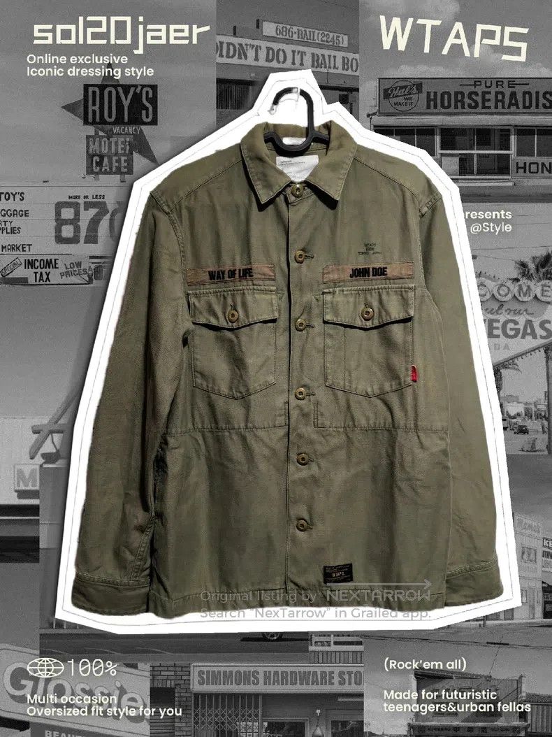 Wtaps Wtaps Two bags of shirt jackets Size US M / EU 48-50 / 2 - 1 Thumbnail