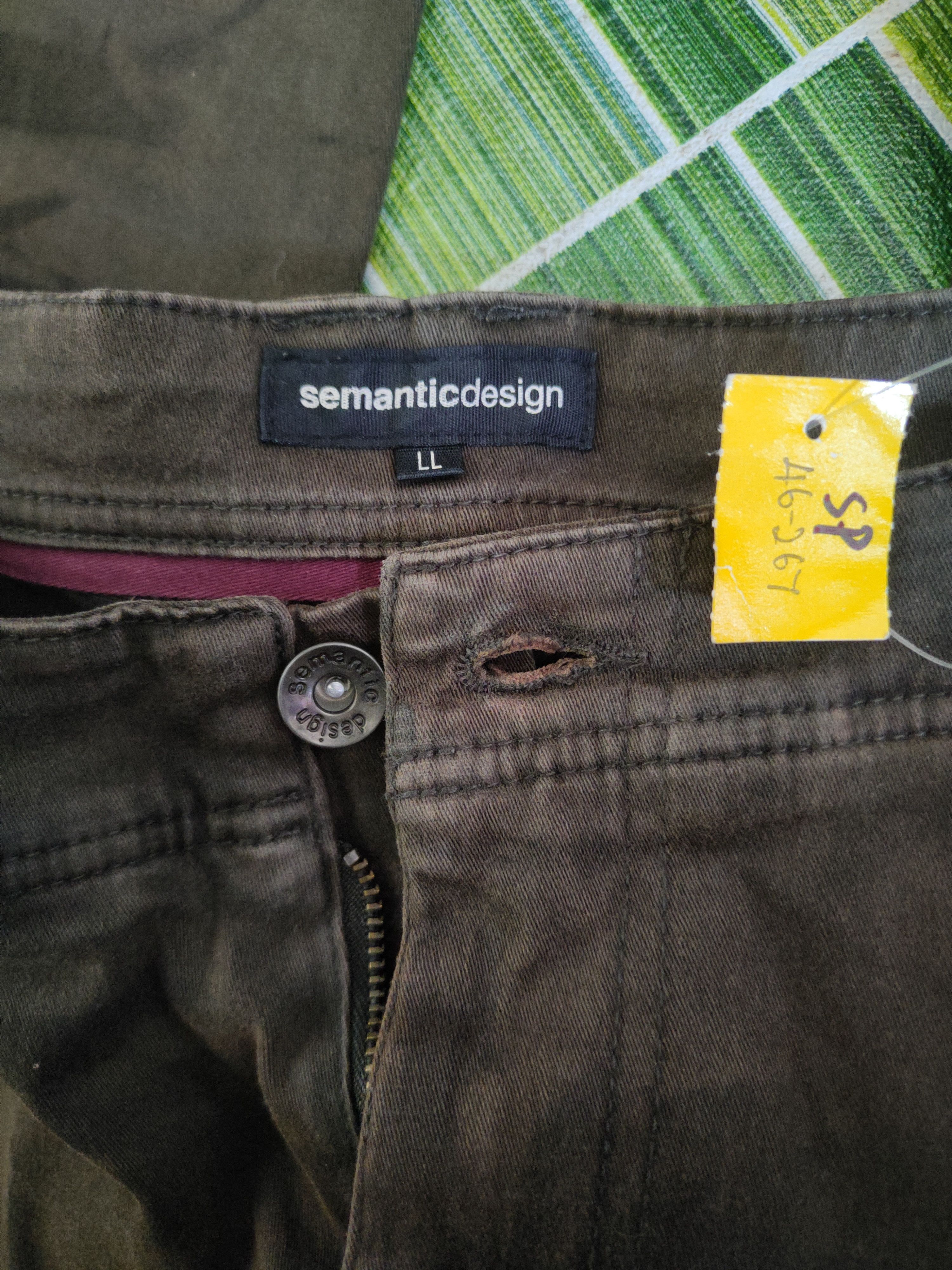 semanticdesign DL Semanticdesign Camo Multipocket Cargo Pants #sp46-267T Size US 34 / EU 50 - 14 Thumbnail