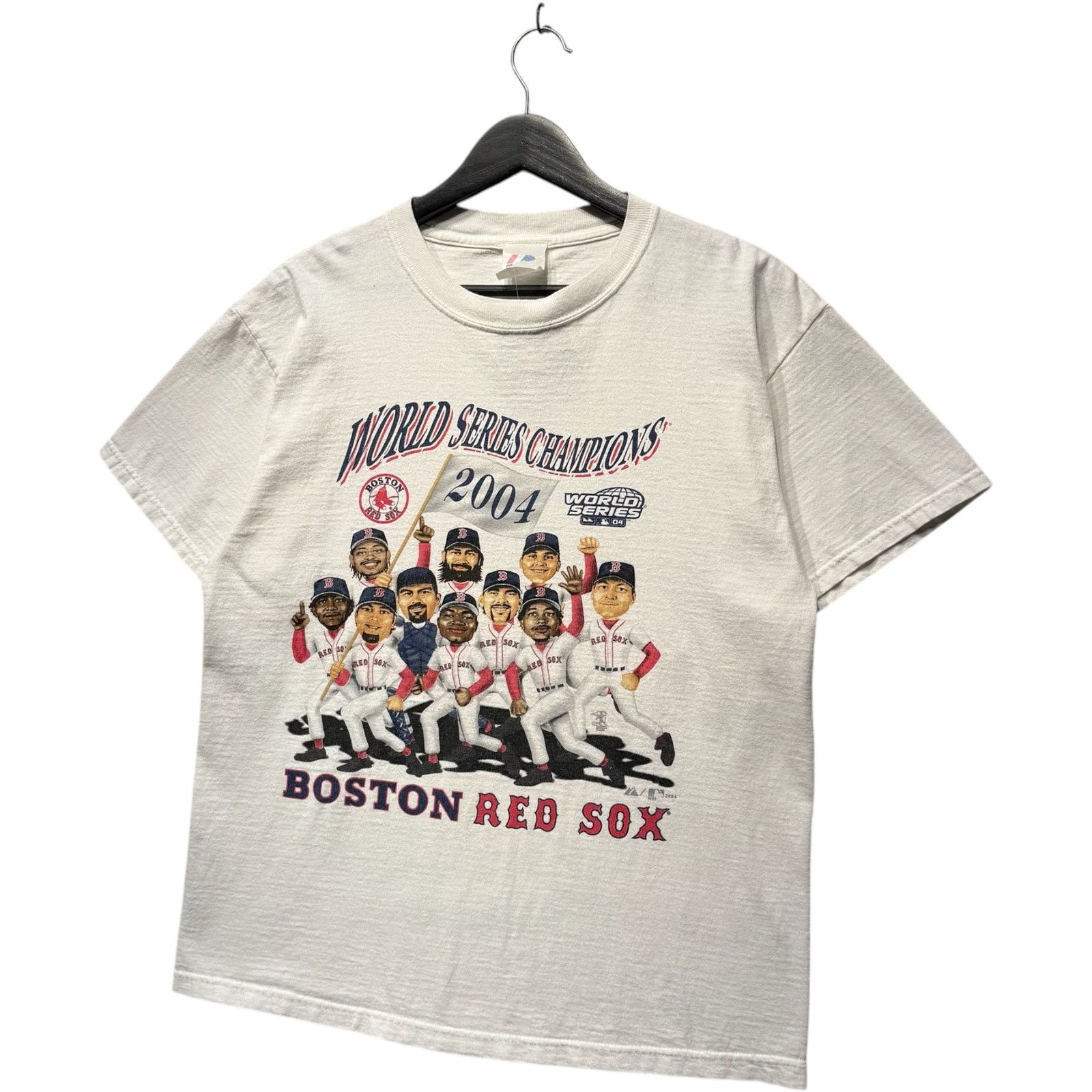 Majestic Vintage Boston Red Sox World Series Champs Tee 2004 Medium Size US M / EU 48-50 / 2 - 3 Thumbnail