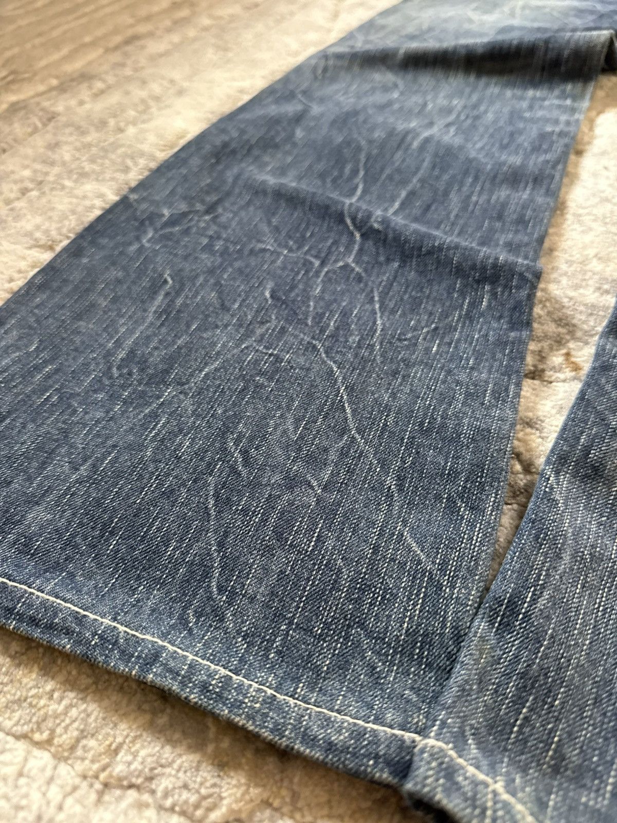 Edwin Edwin 503 Blue Trip Medium Wash Flared Jeans Size US 29 - 15 Thumbnail