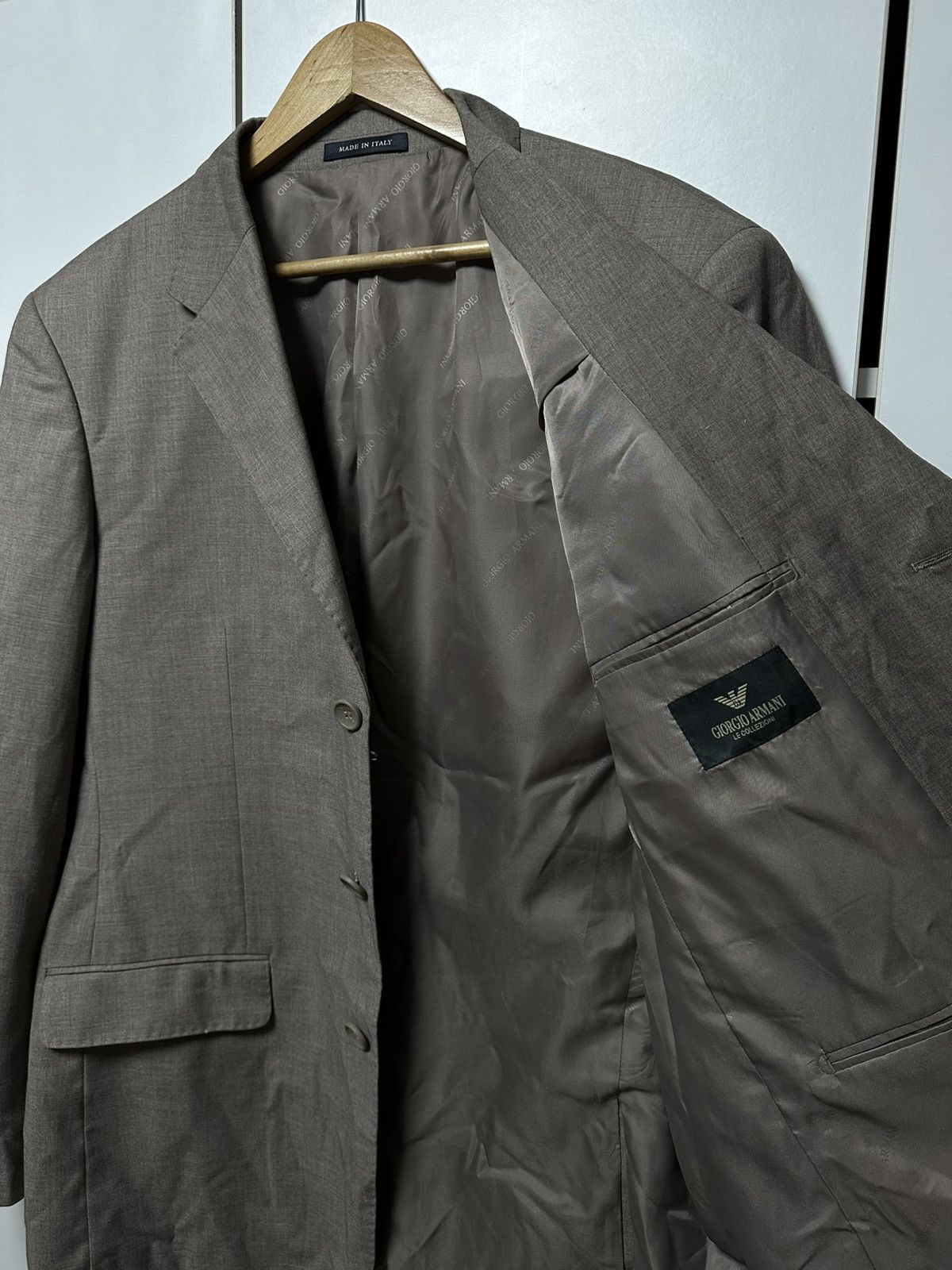 Giorgio Armani Giorgio Armani Made in Italy Luxury Vintage Rare Jacket Size 54R - 5 Thumbnail