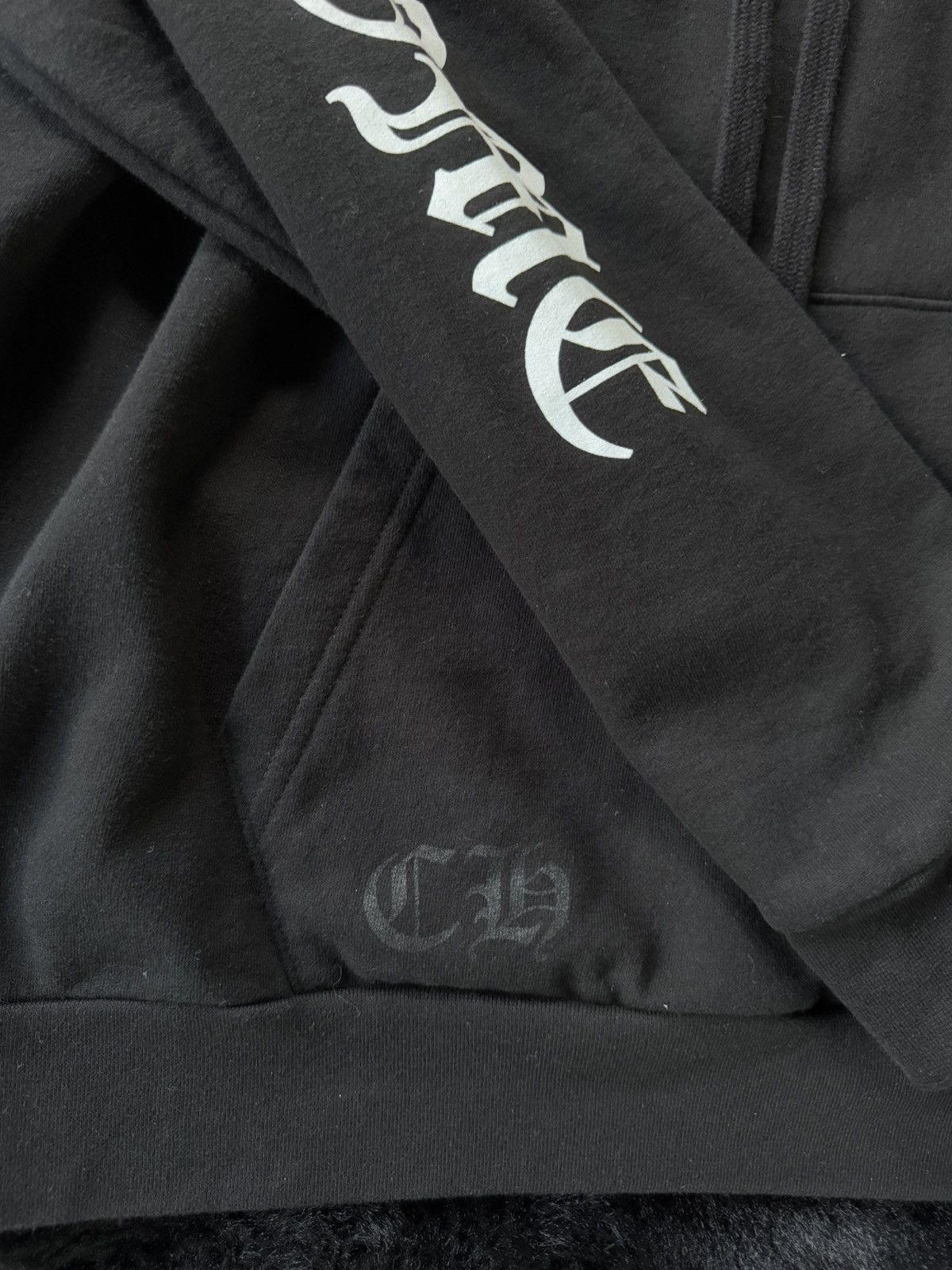 Chrome Hearts Chrome Hearts Scroll Logo Hoodie Size US XL / EU 56 / 4 - 4 Thumbnail