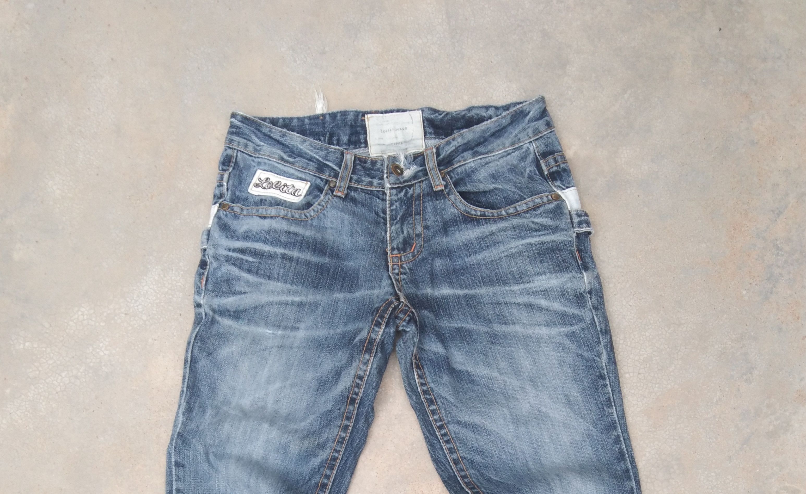 Japanese Brand × Jean × Vintage Vintage Distressed Yoshitomo Nara Lolita Jeans 28x30 Size US 28 / EU 44 - 4 Thumbnail