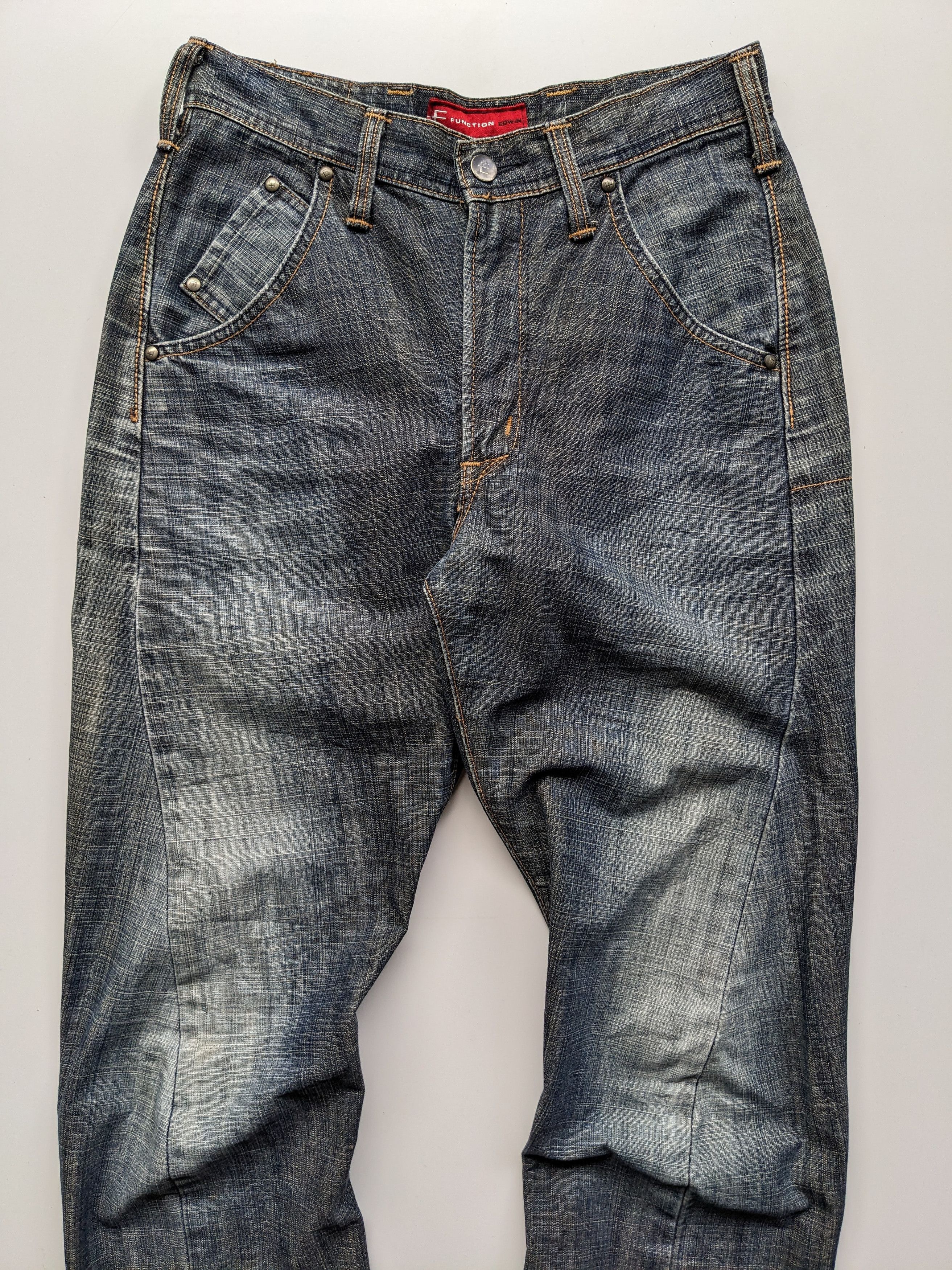 Edwin × If Six Was Nine × Jean Edwin E-Function twisted leg jeans Size US 27 - 3 Thumbnail