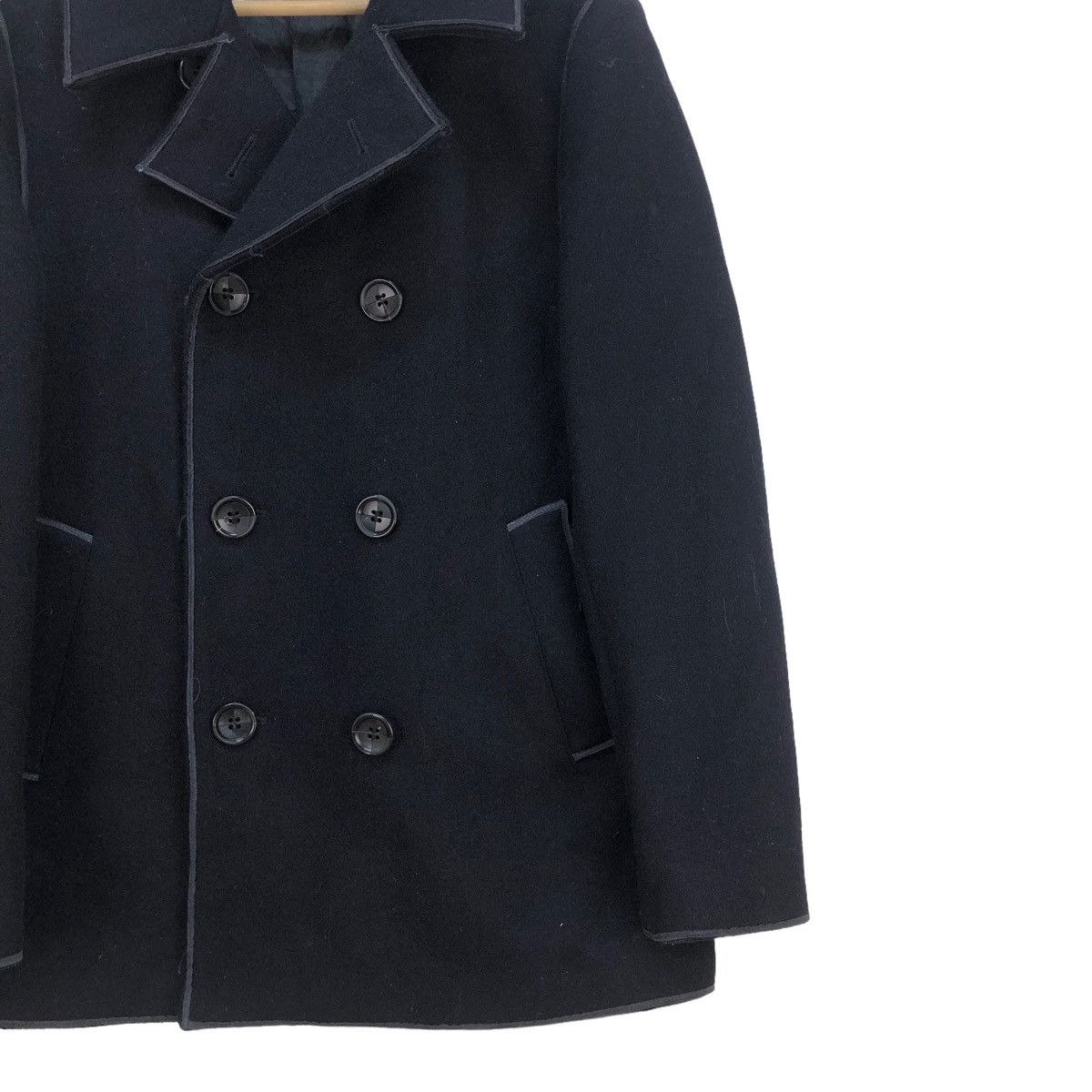 N.Hoolywood N.Holywood Peacoat Double Breasted Jacket Size US M / EU 48-50 / 2 - 5 Thumbnail