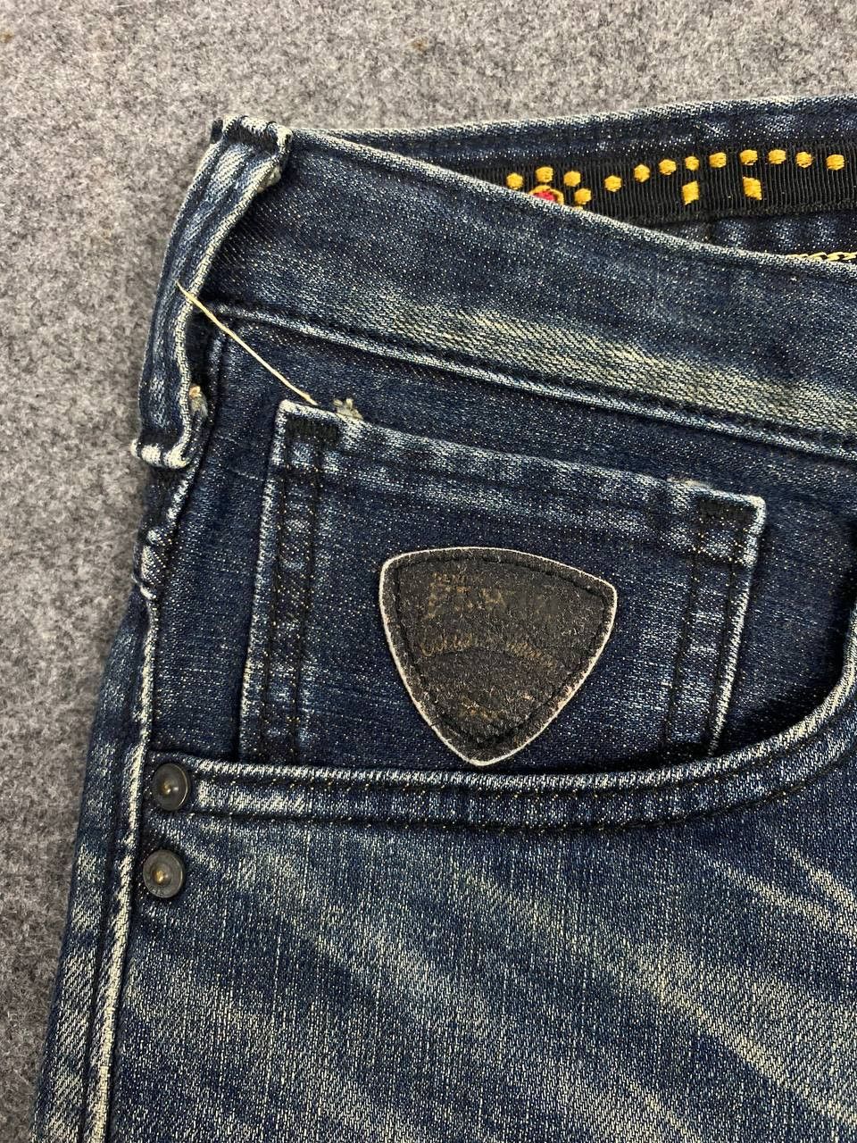Edwin vintage edwin exclusive distressed denim nice rusty design Size US 36 / EU 52 - 10 Thumbnail