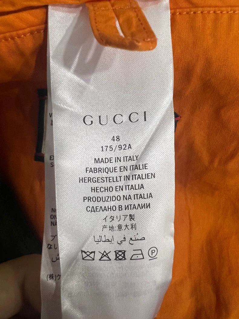 Gucci Gucci Classic four-pocket red and green striped windbreaker Size US M / EU 48-50 / 2 - 4 Thumbnail