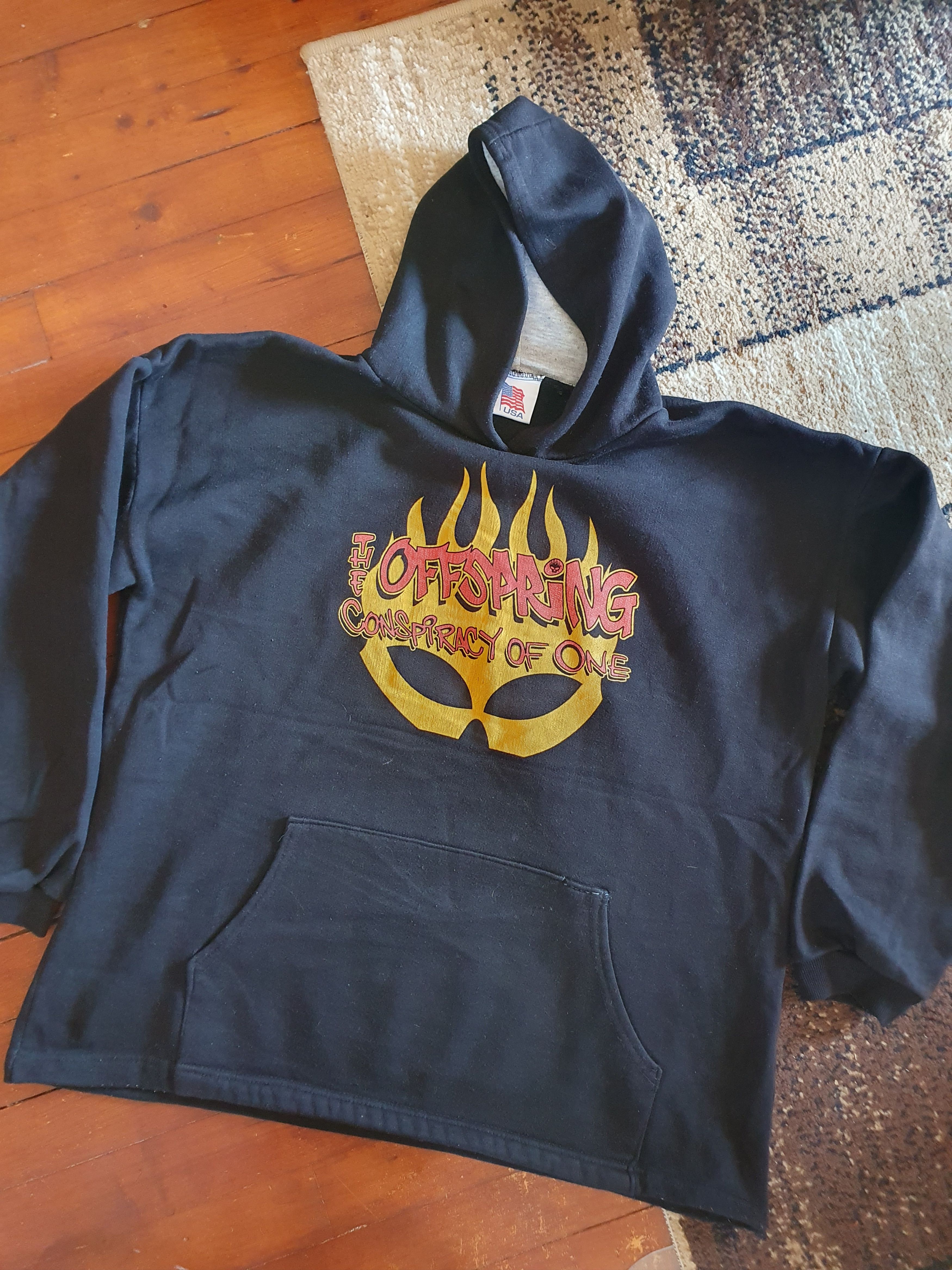 Band Tees The Offspring Conspiracy Of One Vtg Punk Rock Band Hoodie L? Size US L / EU 52-54 / 3 - 1 Thumbnail