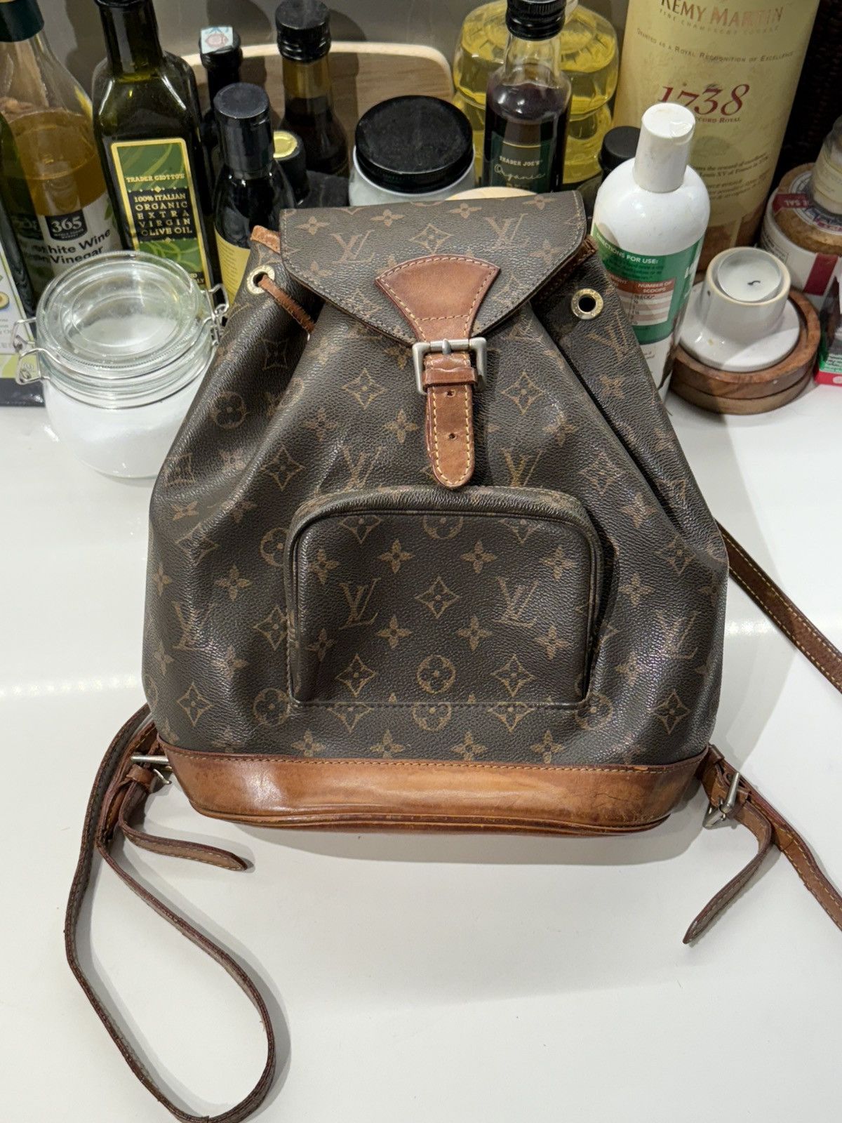 Louis Vuitton Vintage 90’s Louis Vuitton Montsouris Mini PM Bag Size ONE SIZE - 4 Thumbnail