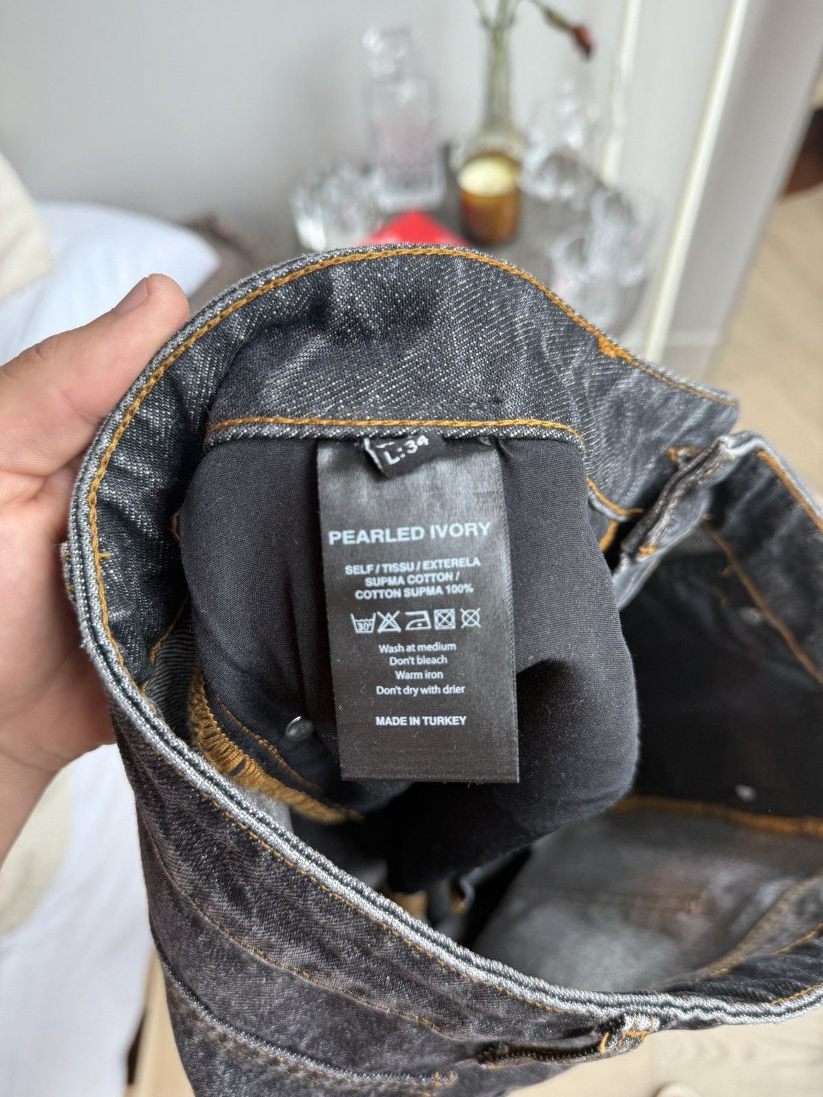 Other Pearled Ivory 1403 Slate Denim Size US 32 / EU 48 - 9 Thumbnail