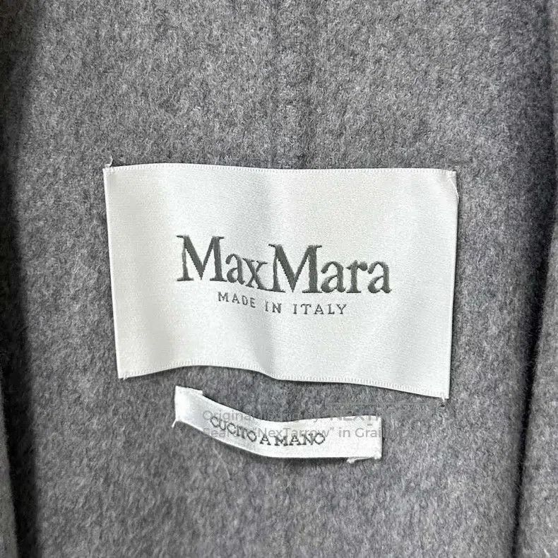 Max Mara Max Mara Silver Gray Cashmere Coat Size XS / US 0-2 / IT 36-38 - 4 Thumbnail