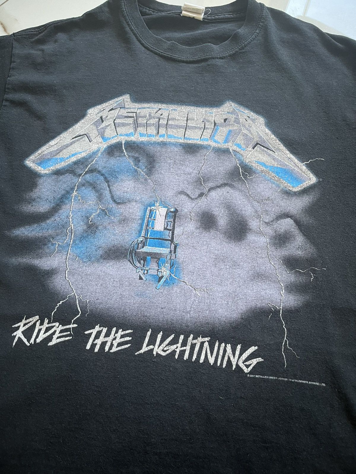 Metallica Vintage Metallica 2007 Tee - Atmosphere Apparel - Size M Size US M / EU 48-50 / 2 - 2 Thumbnail