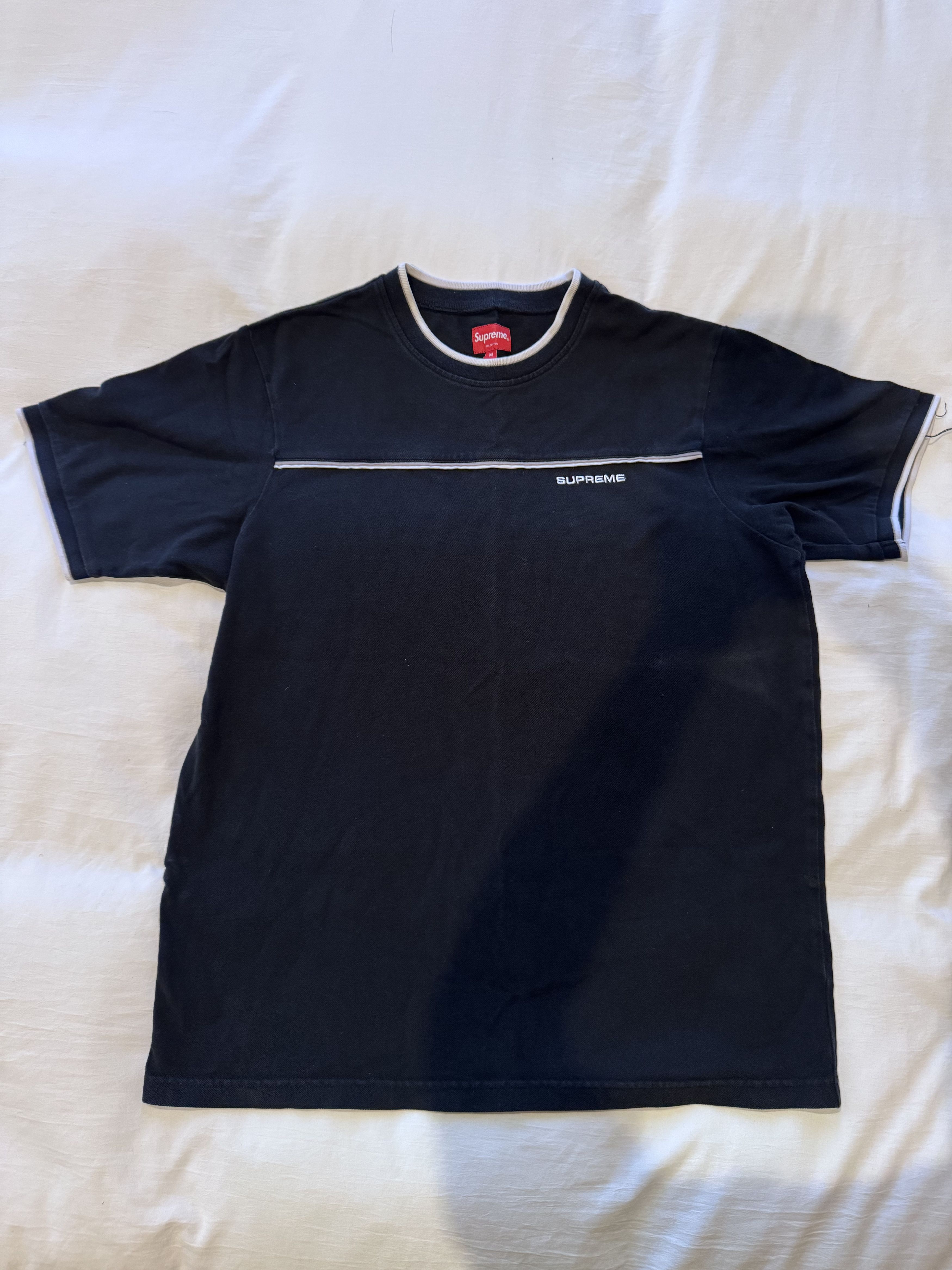 Supreme Supreme SS18 Contrast Yoke Pique Top Size US M / EU 48-50 / 2 - 1 Thumbnail