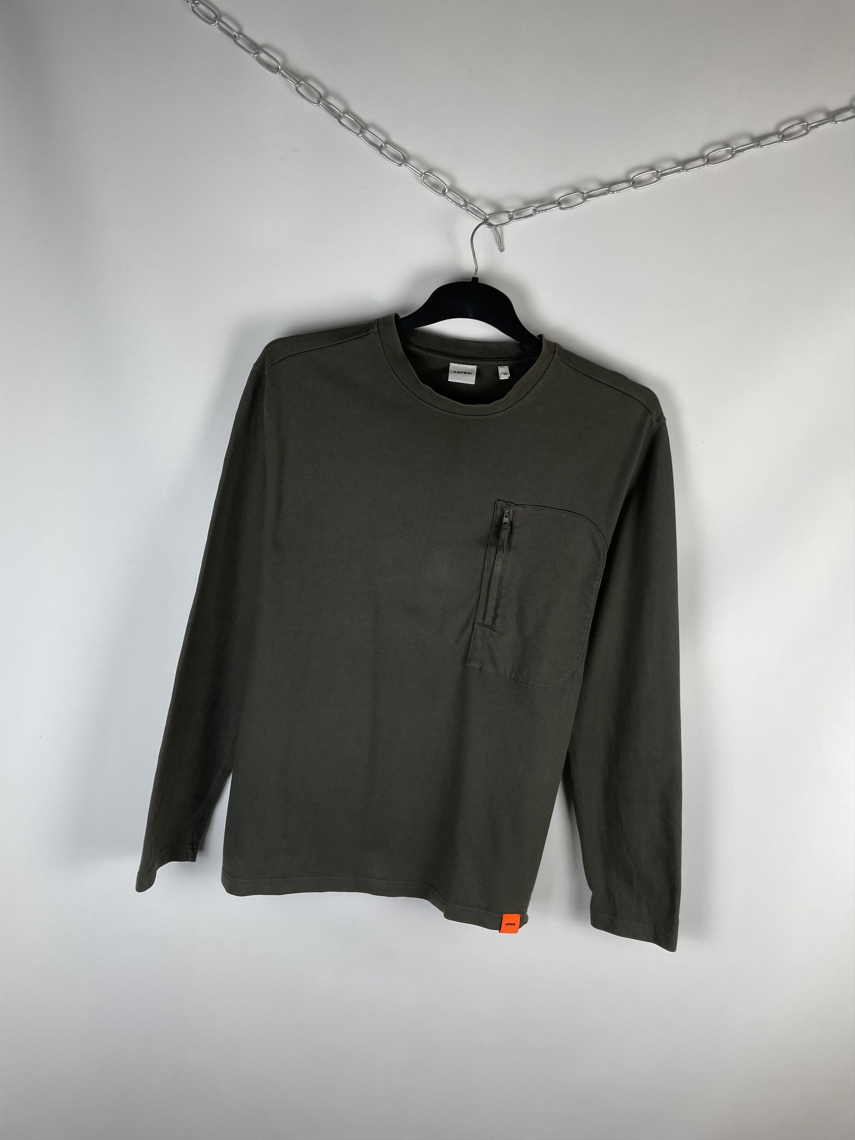 Aspesi Aspesi Long Sleeve Sweatshirt Size US M / EU 48-50 / 2 - 2 Thumbnail