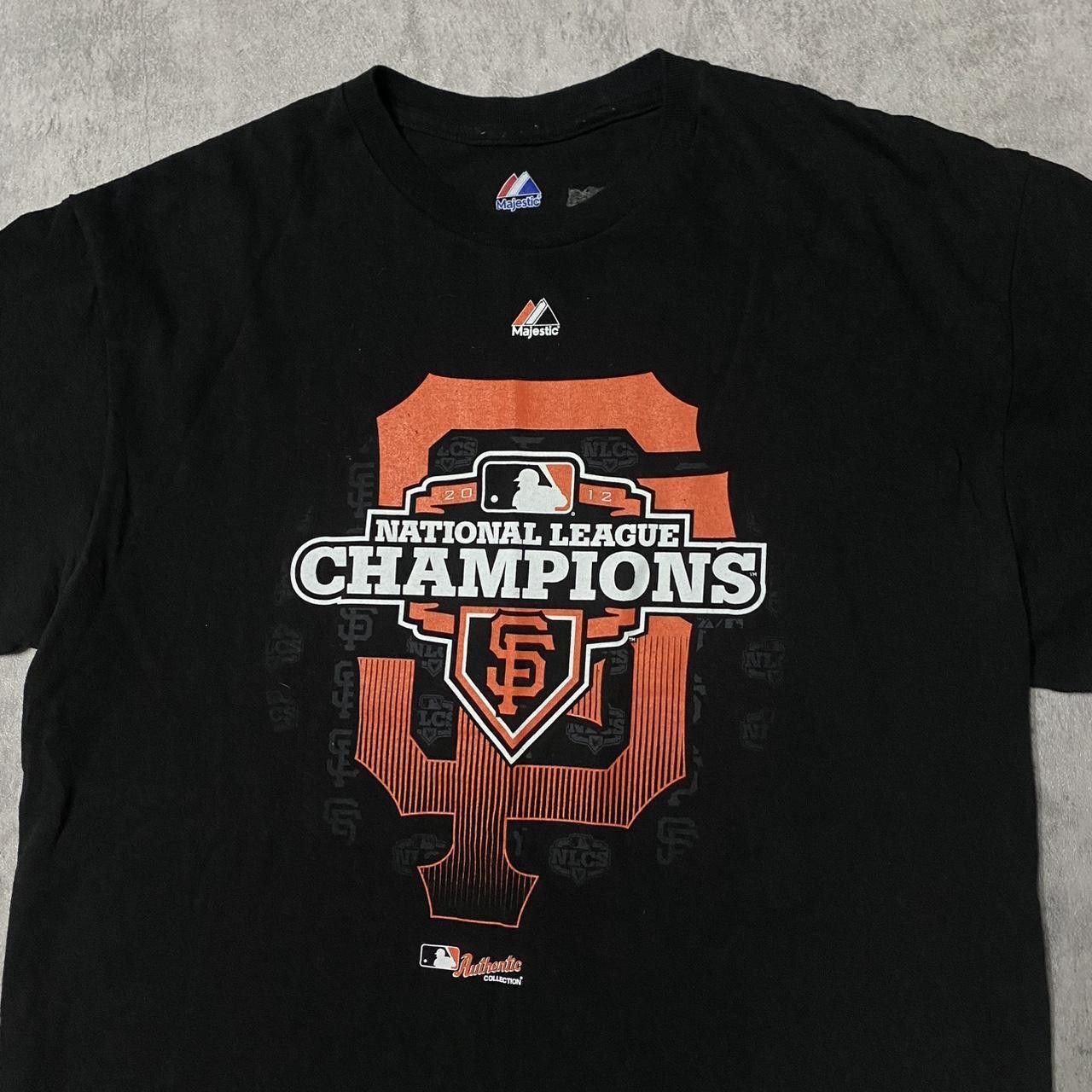 Majestic San Francisco Giants black and orange Champions t-shirt Size US L / EU 52-54 / 3 - 2 Thumbnail