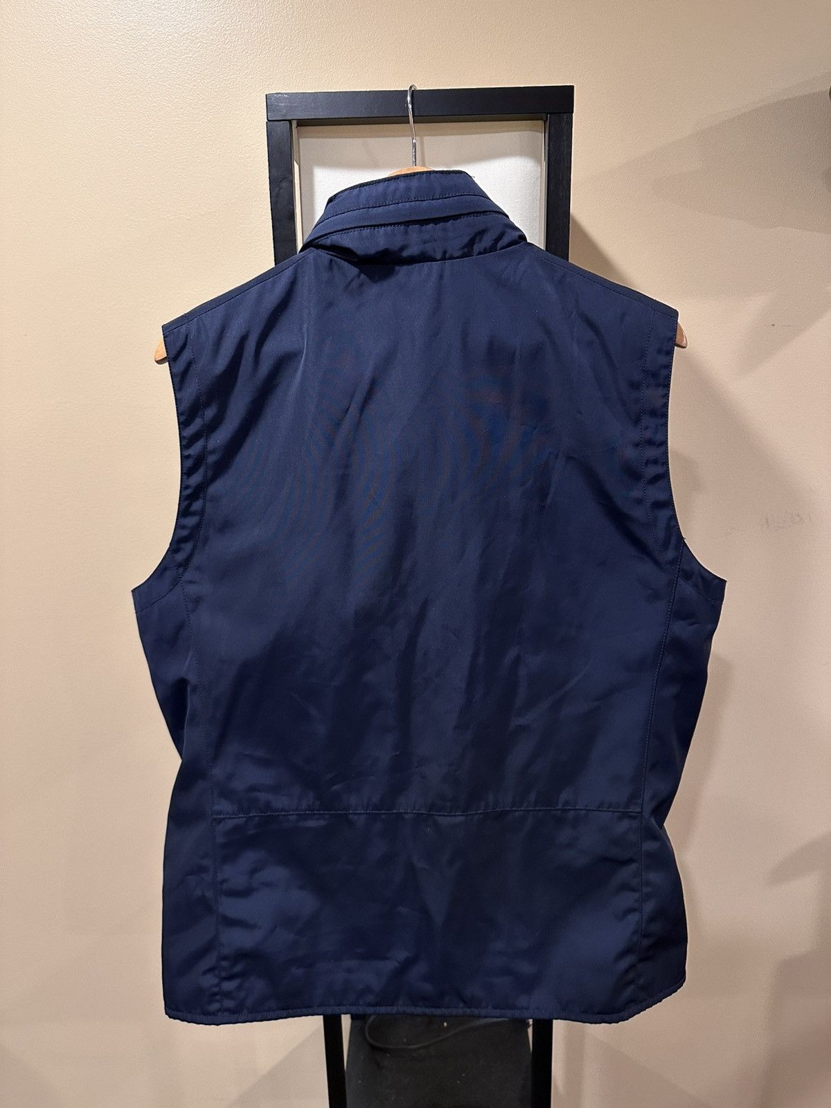 Elie Tahari Elie Tahari Dark Navy Technical Cargo Utility Vest Size US L / EU 52-54 / 3 - 2 Thumbnail