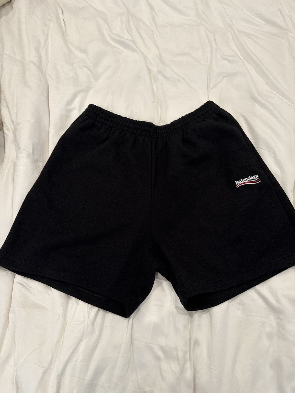Balenciaga Balenciaga Lion Crest Baggy Football Shorts | Grailed