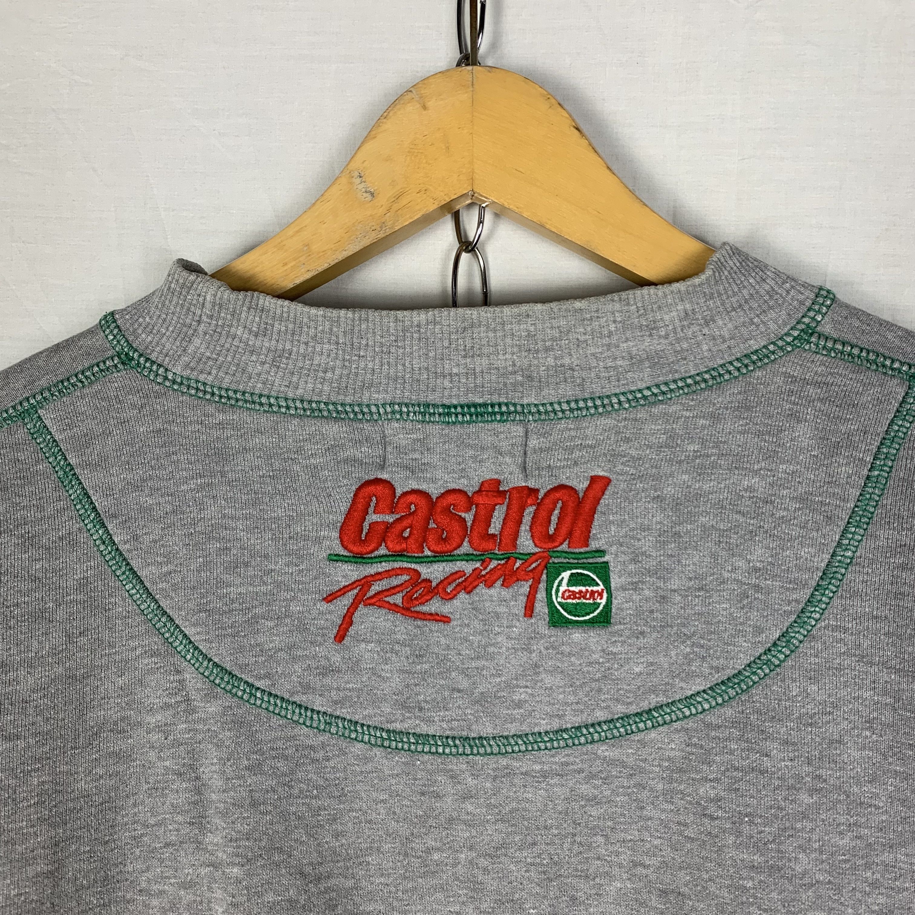 Vintage Vintage Castrol Racing Sweatshirt Crewneck Size US M / EU 48-50 / 2 - 6 Thumbnail