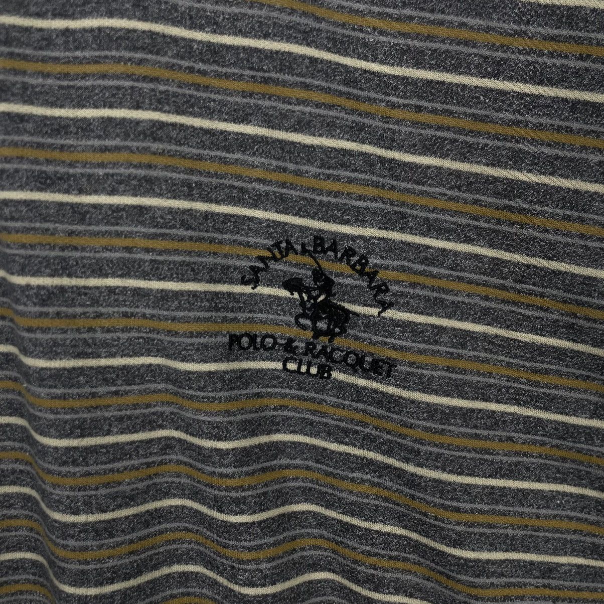 Designer × Vintage Vintage Hoodie/sweater SANTA BARBARA POLO RACOUET - M gray Size US M / EU 48-50 / 2 - 8 Thumbnail