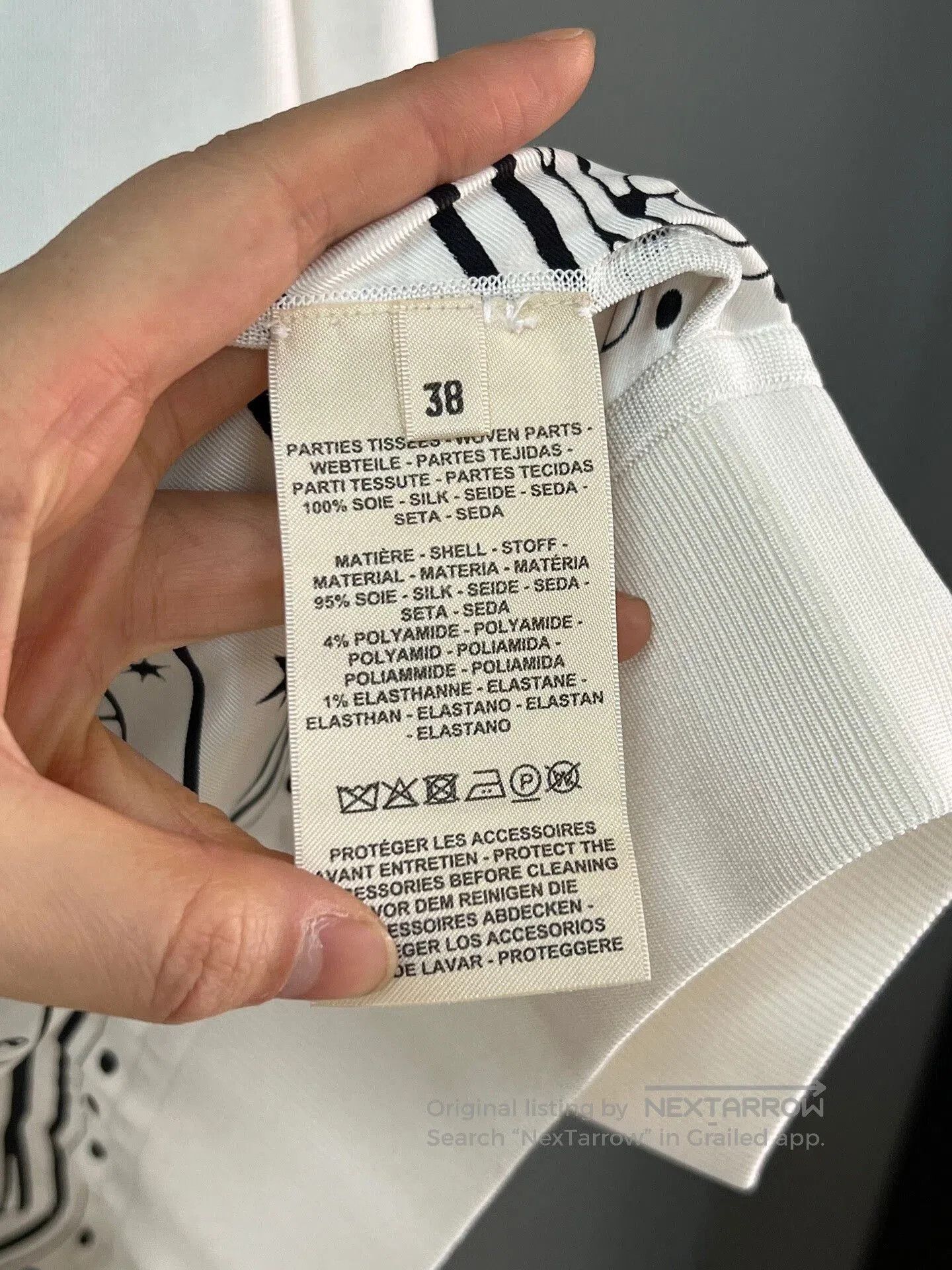 Hermes Hermes Starry Silk Baseball Jacket. Size S / US 4 / IT 40 - 4 Thumbnail