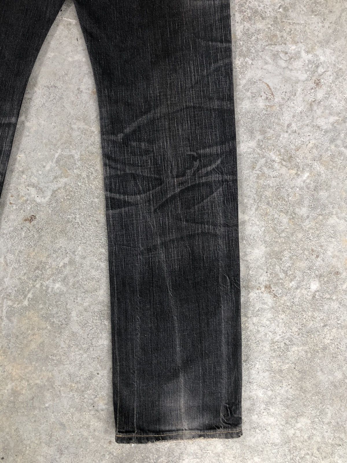 If Six Was Nine Edwin 503 Blue Trip Distressed Jeans Size US 32 / EU 48 - 12 Thumbnail