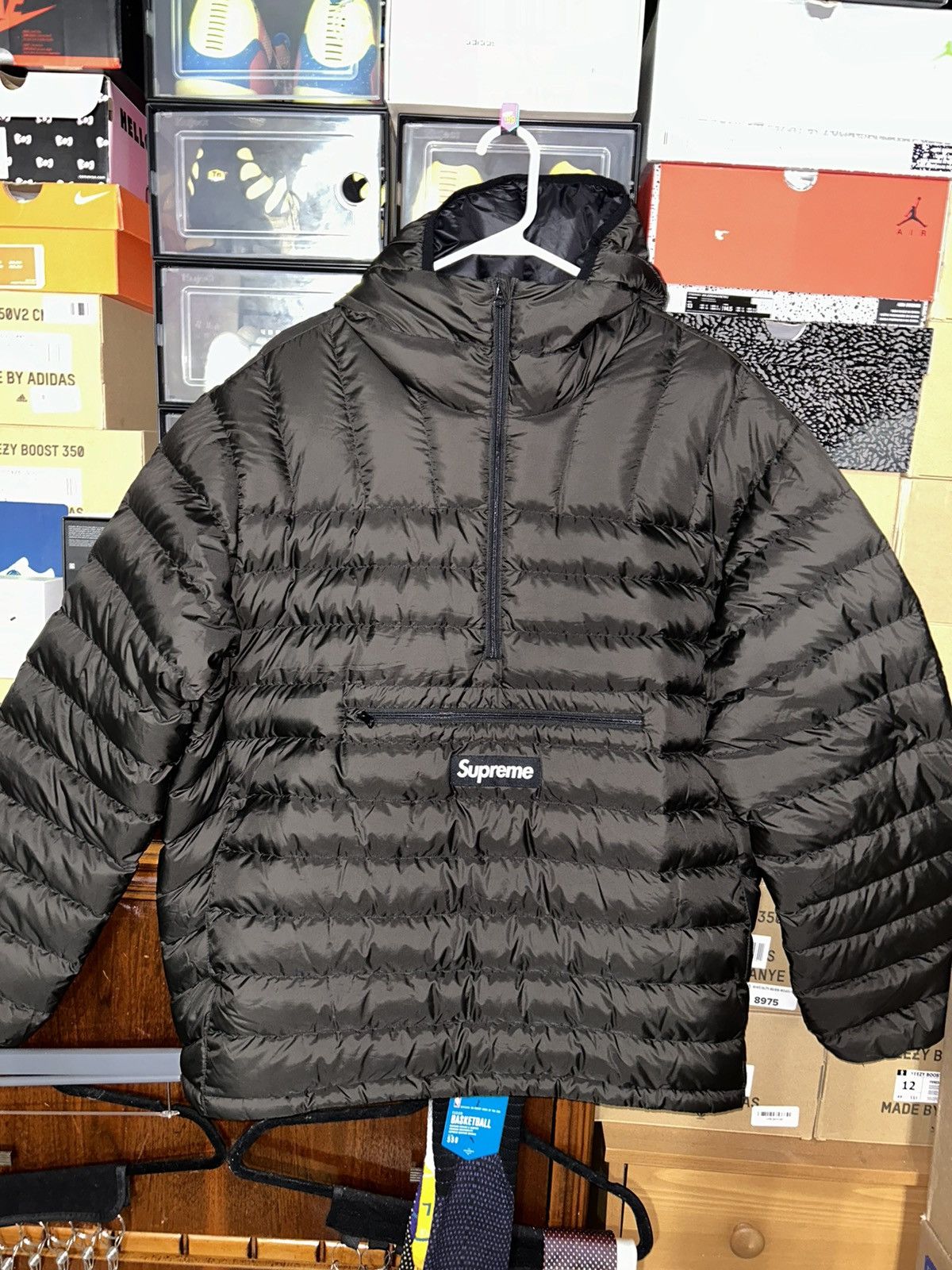 Supreme Supreme Micro Down Hooded Pullover FW23 size Large NEW Size US L / EU 52-54 / 3 - 1 Thumbnail