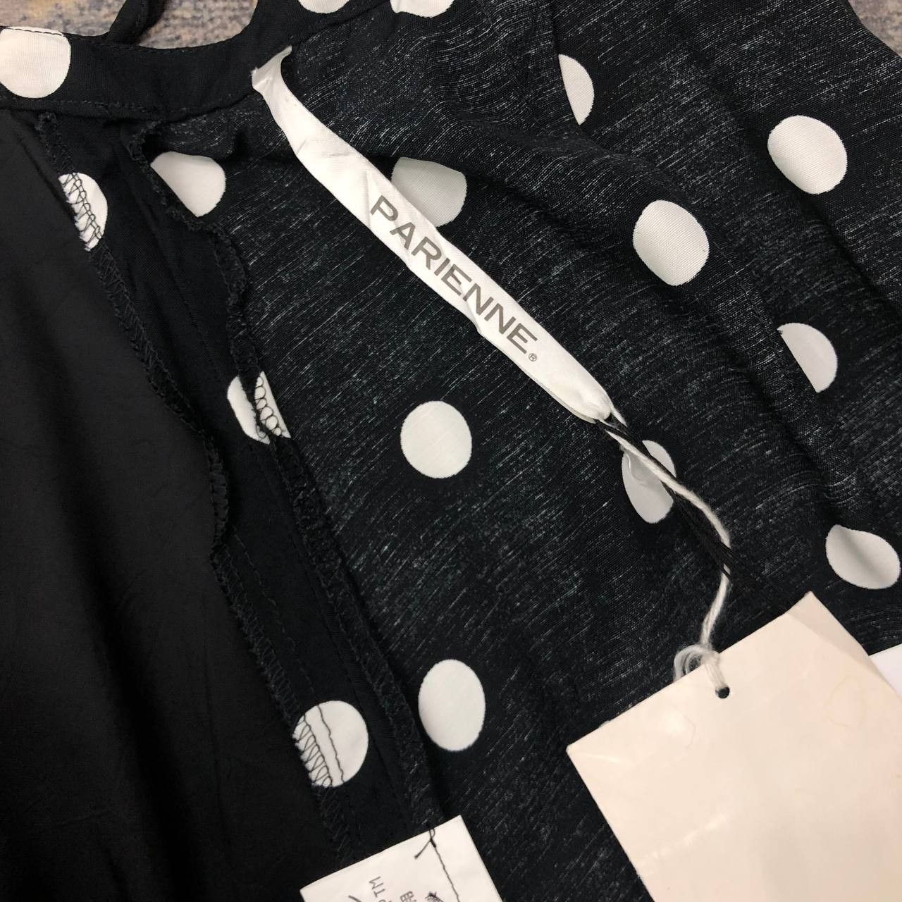 Japanese Brand P840 PARIENNE MADE IN JAPAN POLKA DOT SKIRTS Size 24" / US 00 / IT 34 - 7 Thumbnail