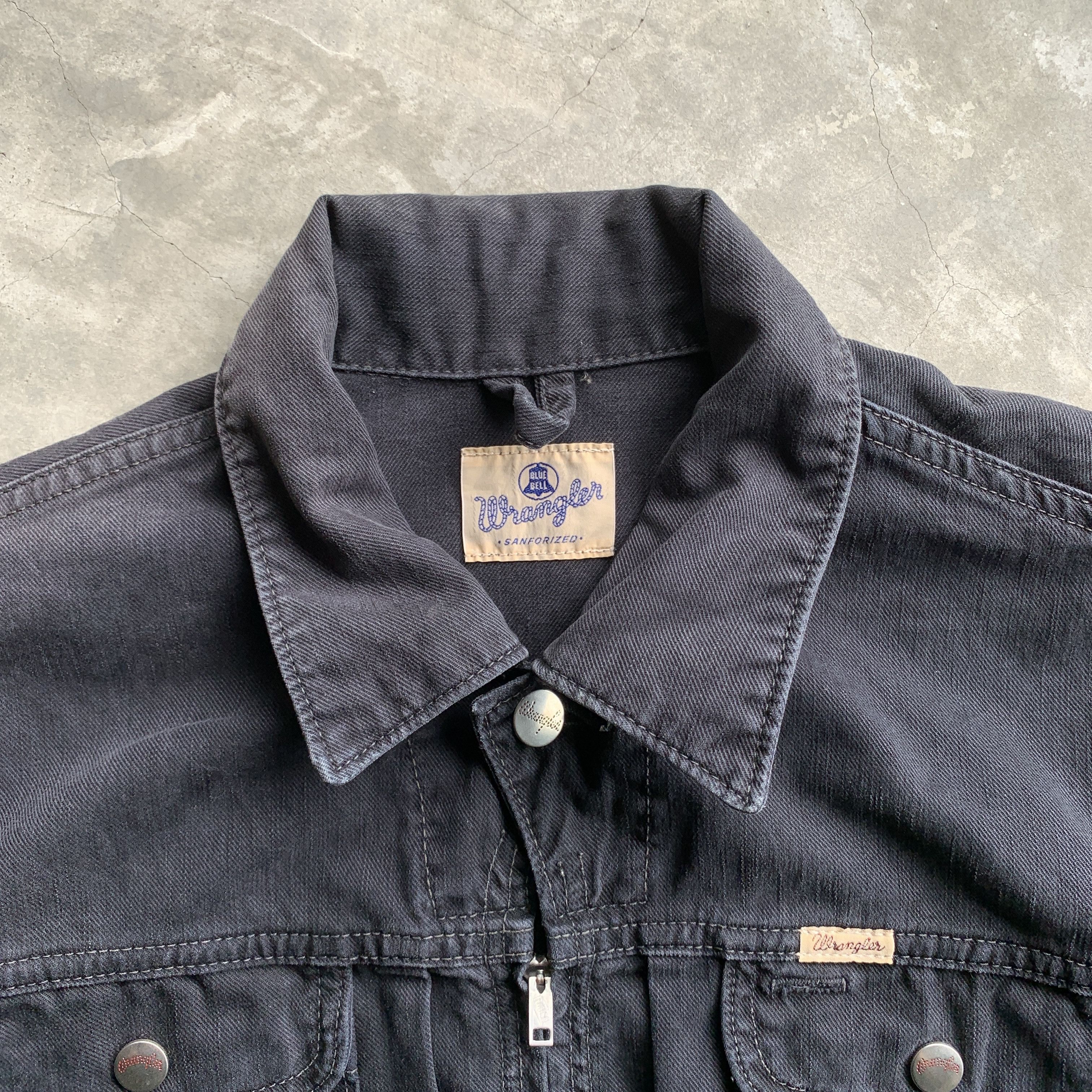 Vintage × Wrangler Wrangler Blue Bell Reproduction 60s Denim Jacket Size US S / EU 44-46 / 1 - 4 Thumbnail