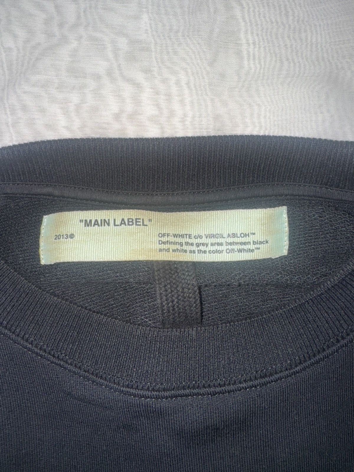 Off-White Off White Monalisa Black Crewneck Size US XXS / EU 40 - 3 Thumbnail