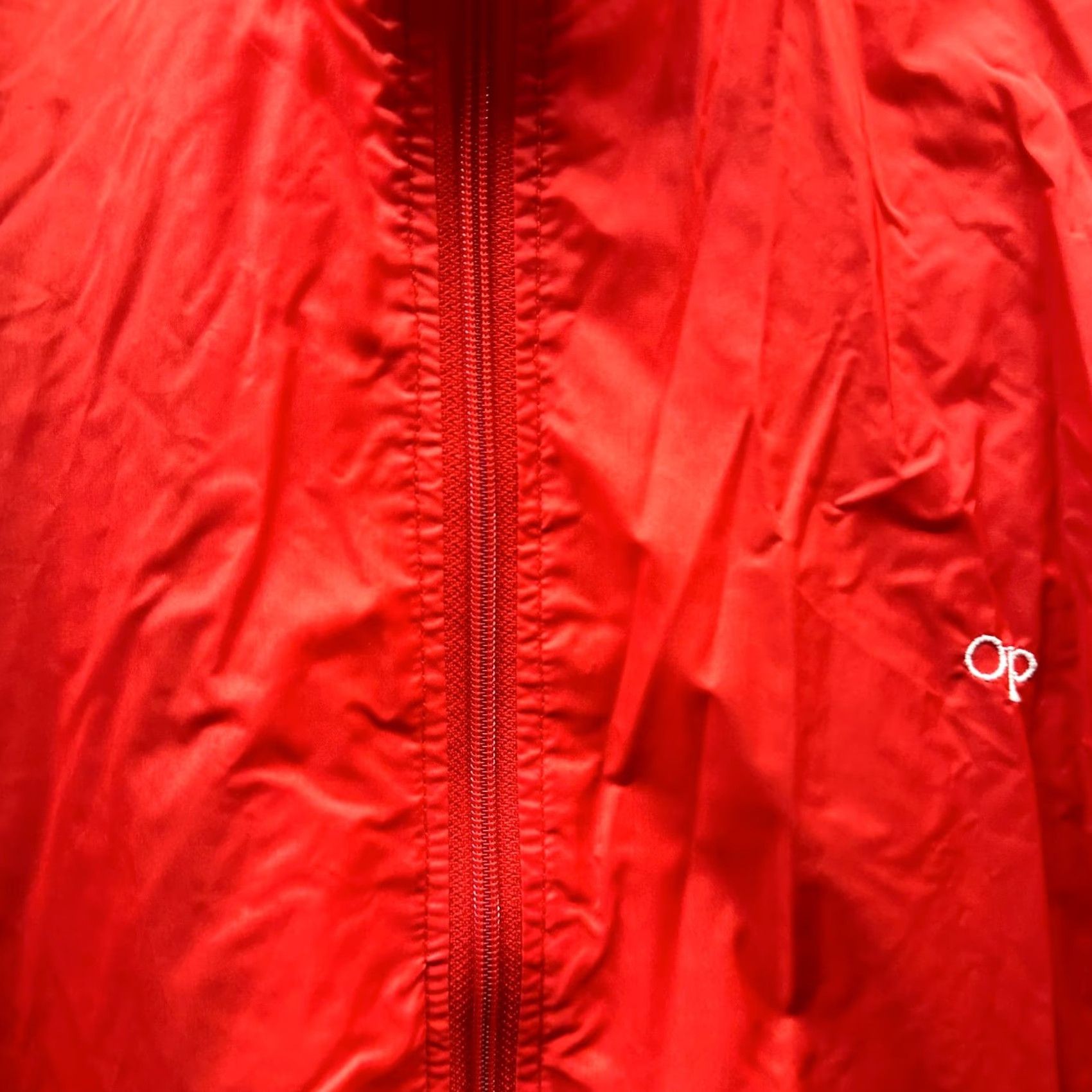 Ocean Pacific Vintage Ocean Pacific Jacket Mens Windbreaker M Red Logo Full Zip OP Windbreaker Mens Size US M / EU 48-50 / 2 - 3 Thumbnail