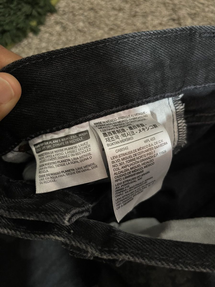 DENIM TEARS Denim Tears Mono Cotton Black denim Size US 26 / EU 42 - 4 Thumbnail