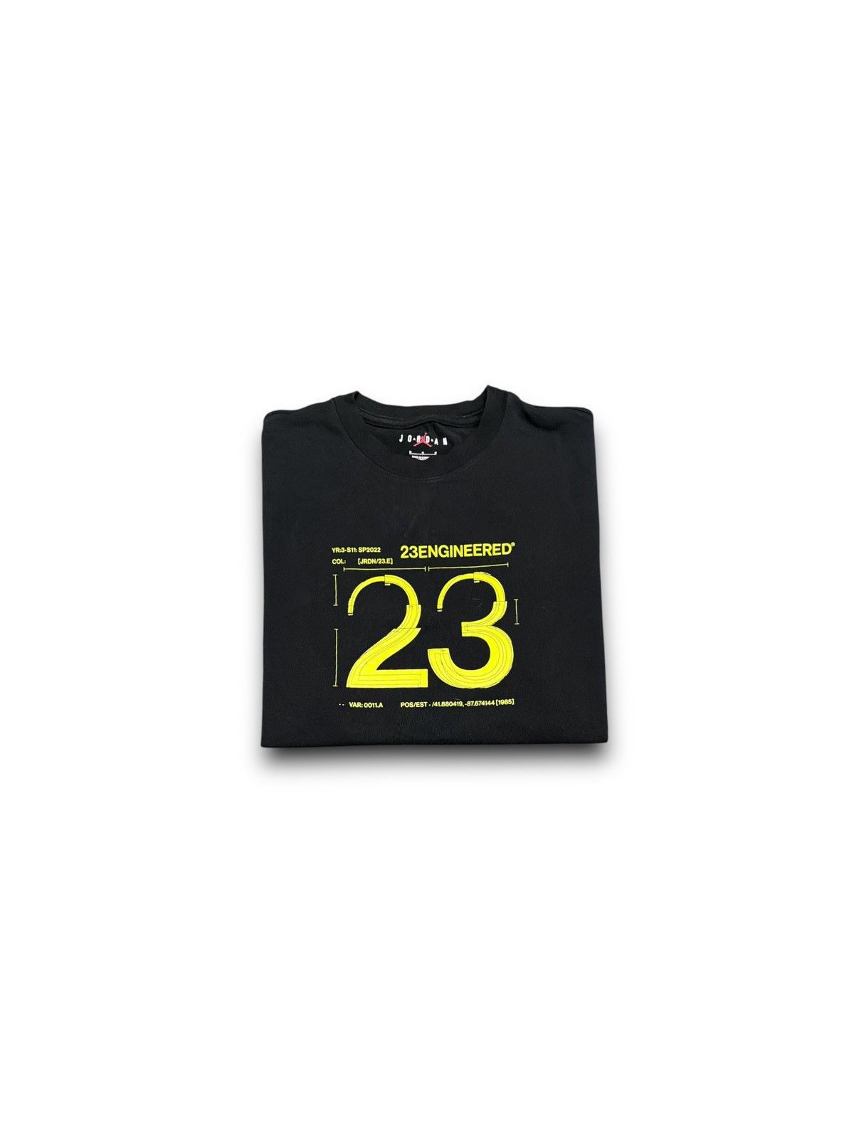 Jordan Brand Air Jordan 23 engineered coordinates of greatness t-shirt Size US M / EU 48-50 / 2 - 1 Thumbnail